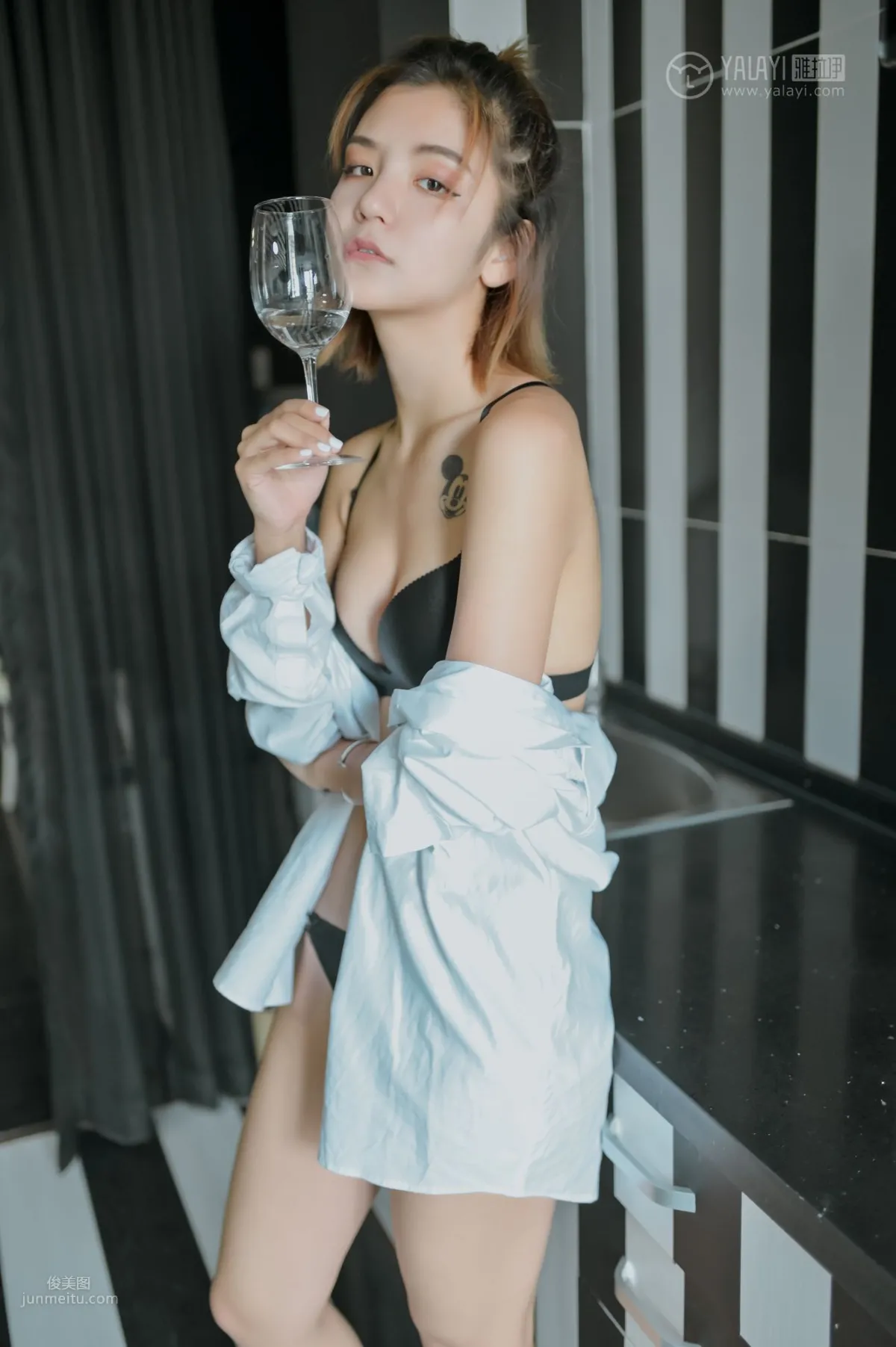 [YALAYI雅拉伊] 2019.07.27 No.351 黑夜女神 米奇 6