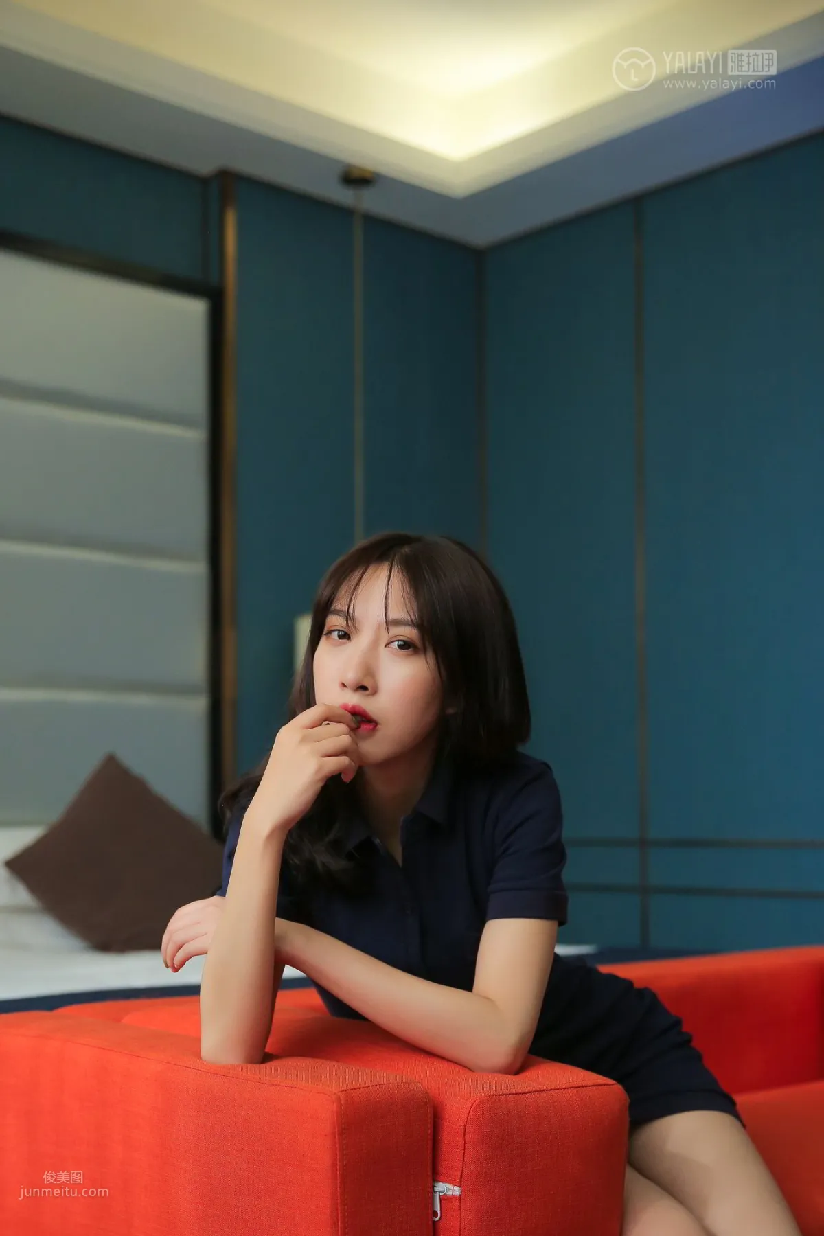 [YALAYI雅拉伊] 2019.06.14 Vol.308 藍色房子 藍心 38