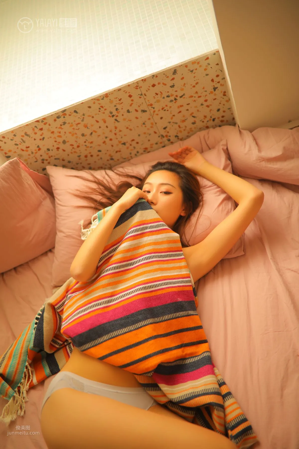 [YALAYI雅拉伊] 2019.07.21 Vol.345 慵懶雙人床 曉琪 36