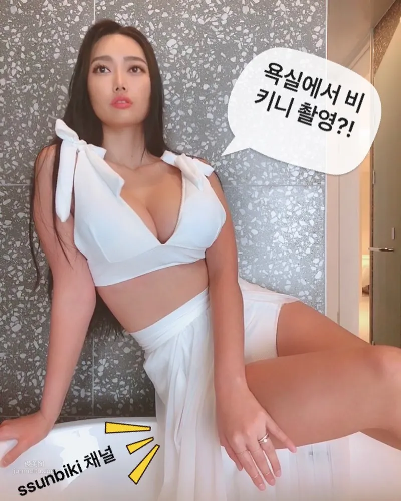 南韓網紅「썬비키」葫蘆型身材驚翻網友 7