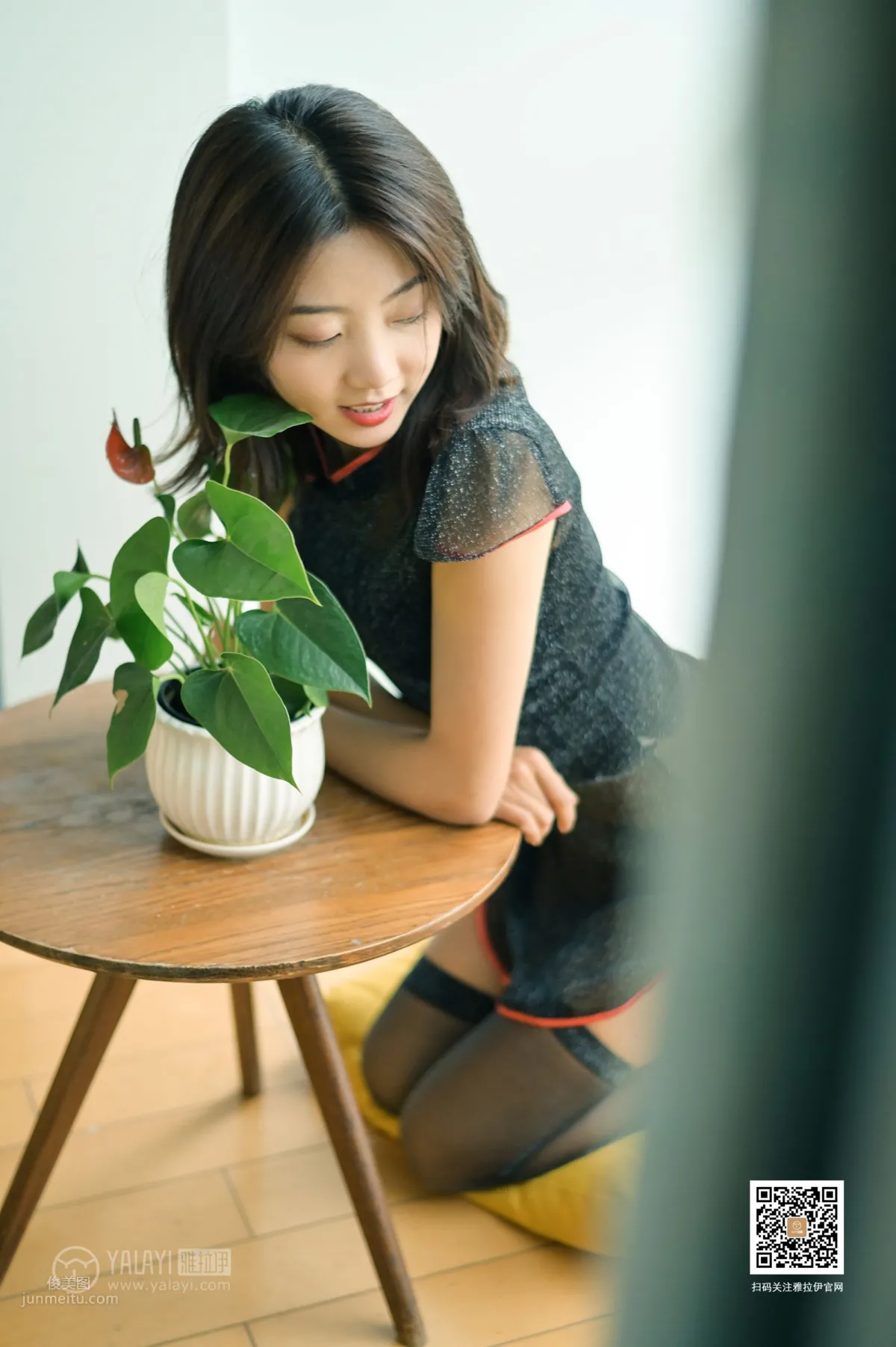 [YALAYI雅拉伊] 2019.08.27 No.382 音樂系的旗袍女孩 紋紋 9
