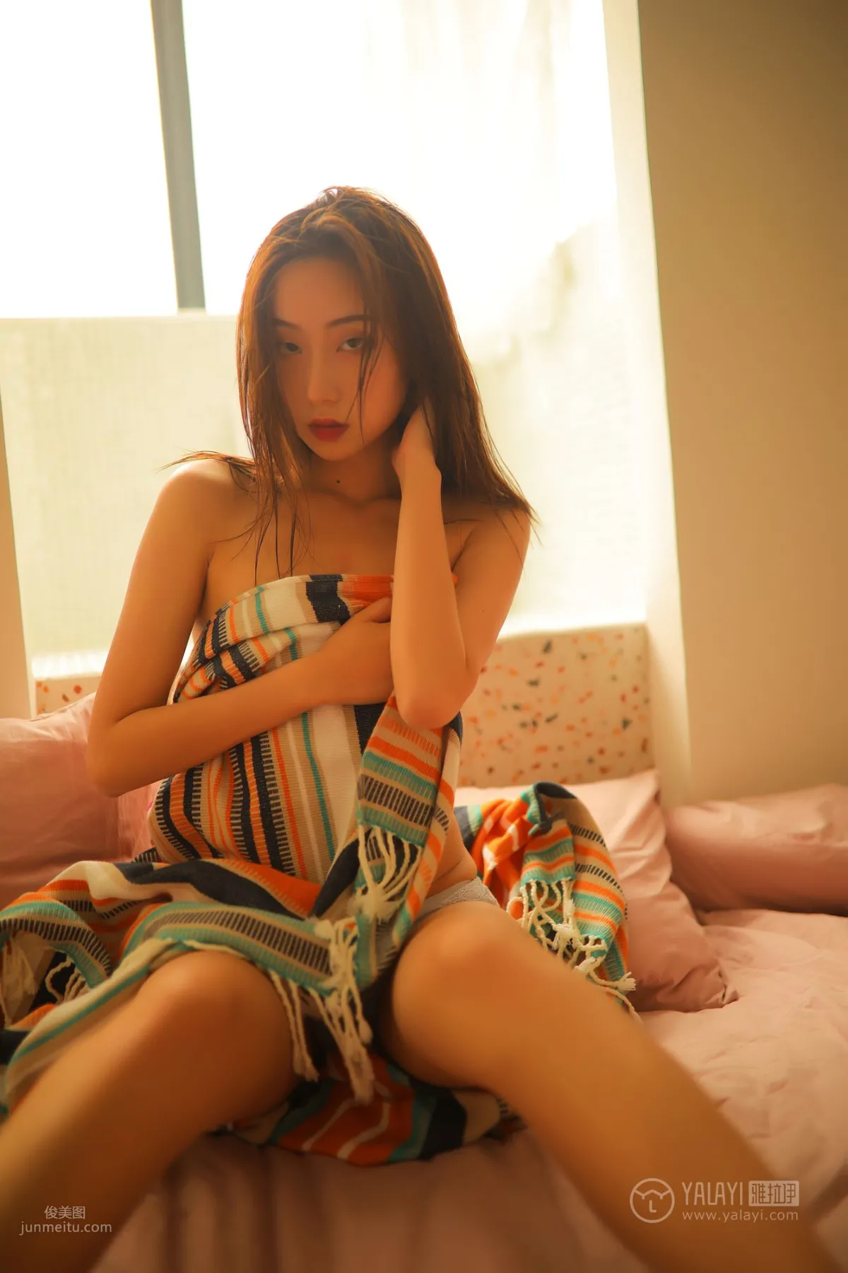 [YALAYI雅拉伊] 2019.07.21 Vol.345 慵懶雙人床 曉琪 33