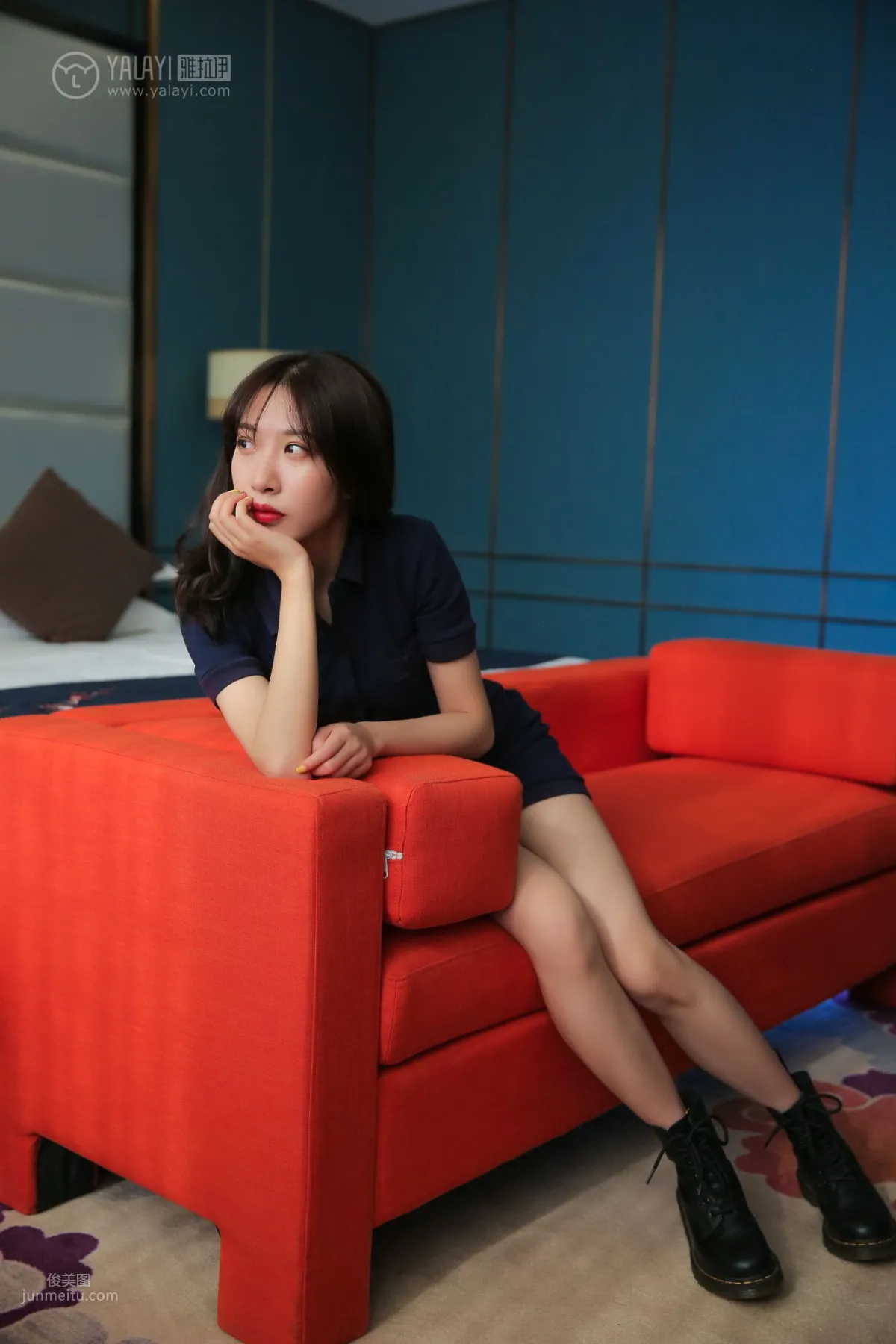 [YALAYI雅拉伊] 2019.06.14 Vol.308 藍色房子 藍心 35