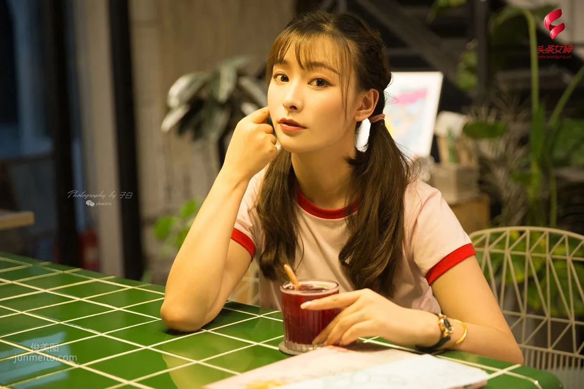 [TouTiao頭條女神] 2019.09.07 奶茶店的小公主 菲娅 5