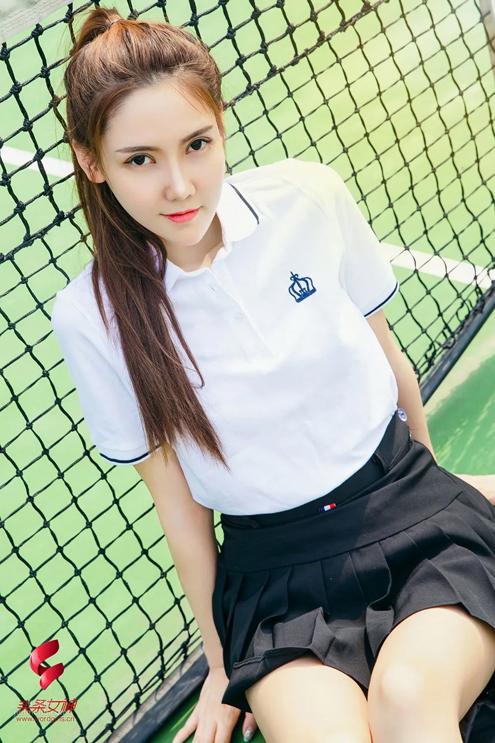 [TouTiao頭條女神] 2019.07.13 我是網球美少女 莎倫 2