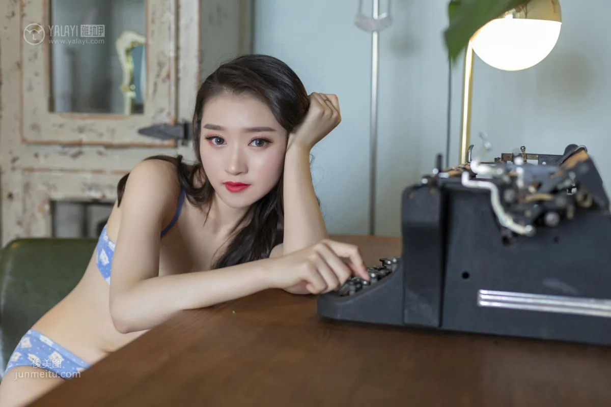 [YALAYI雅拉伊] 2019.07.19 No.343 藍色情書 心怡 5