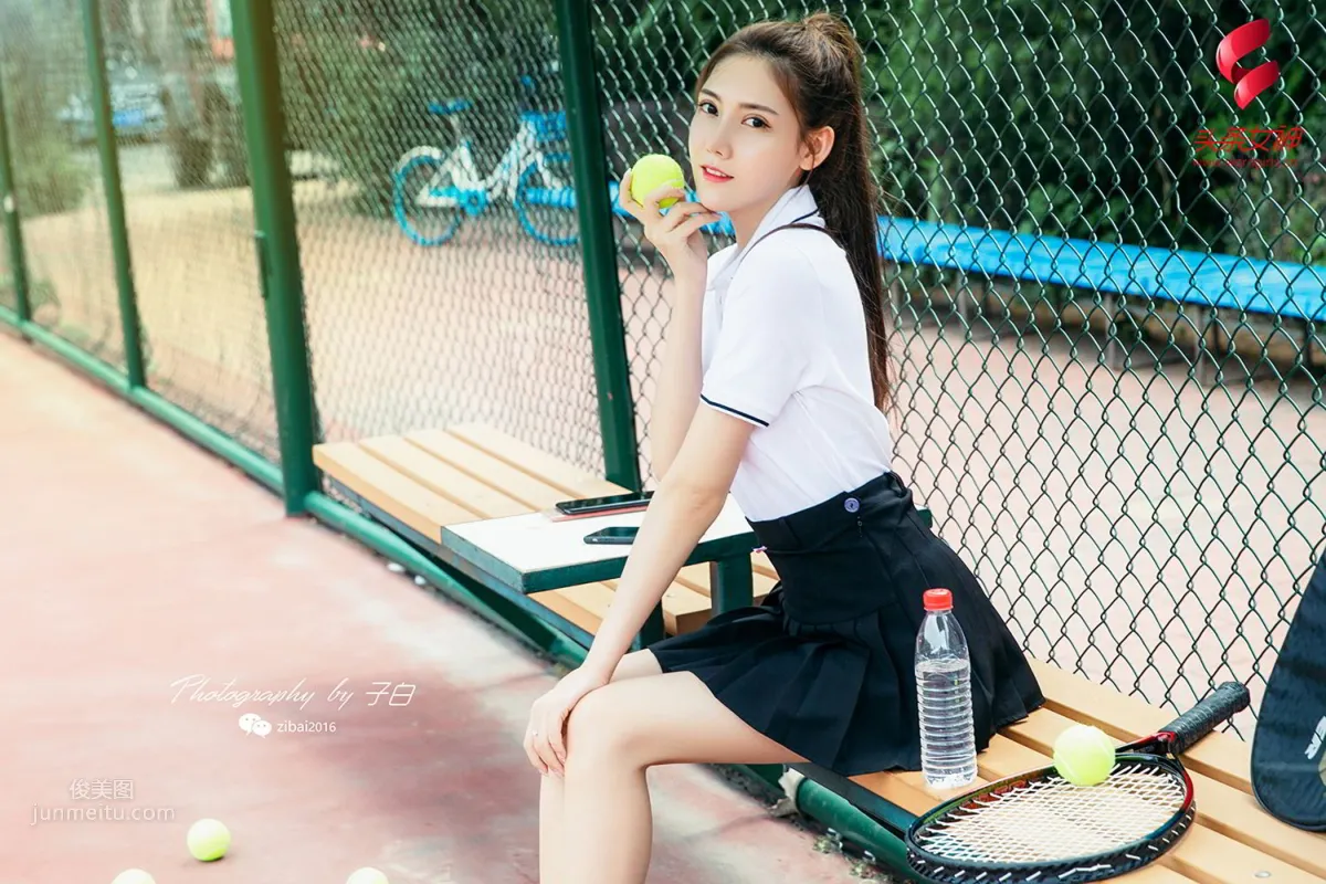 [TouTiao頭條女神] 2019.07.13 我是網球美少女 莎倫 8