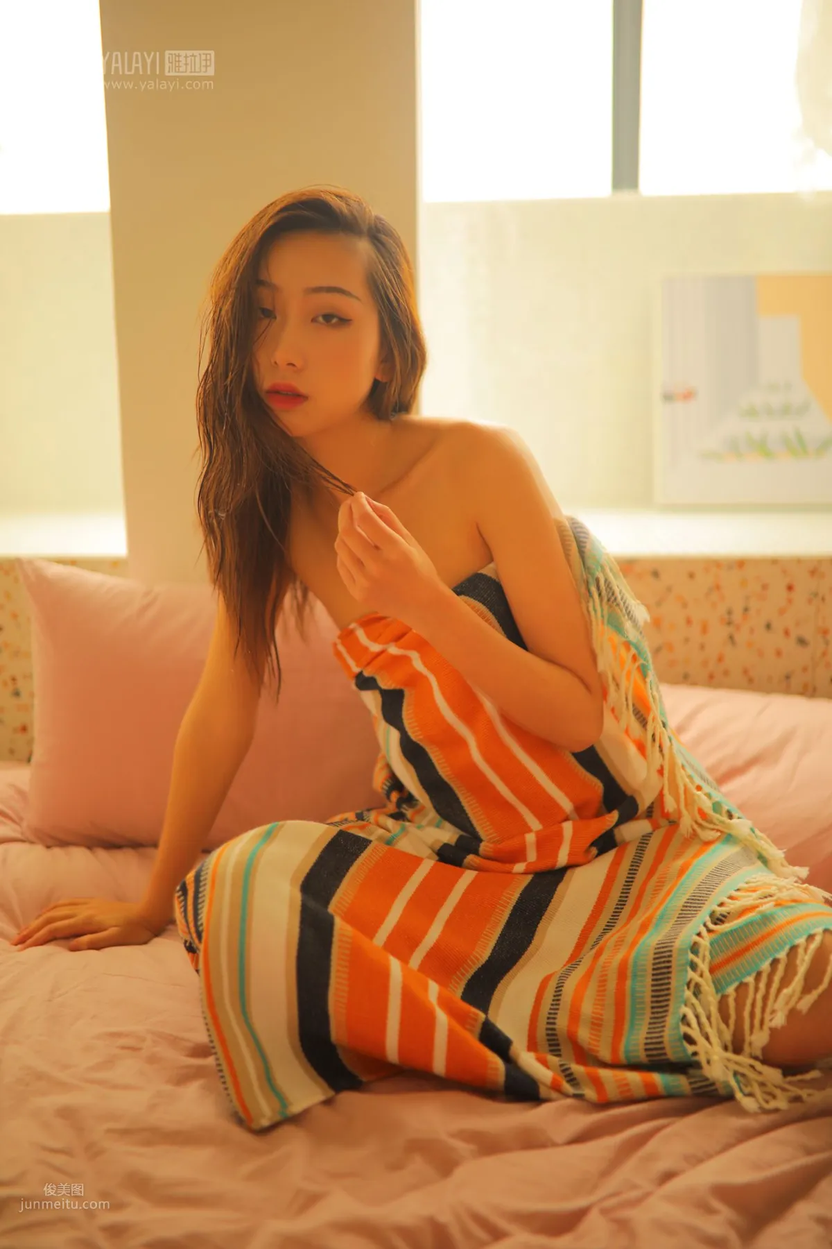 [YALAYI雅拉伊] 2019.07.21 Vol.345 慵懶雙人床 曉琪 26