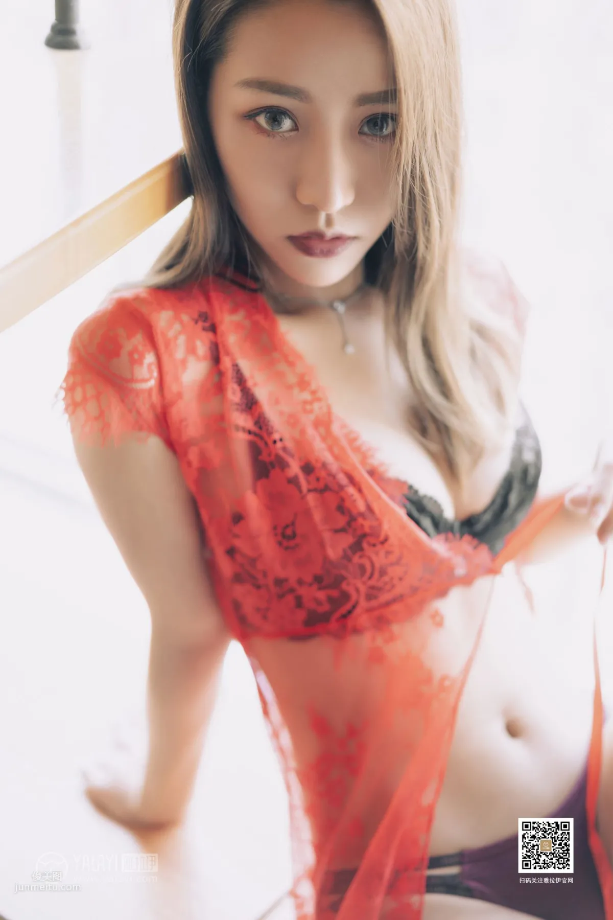 [YALAYI雅拉伊] 2019.08.27 No.381 紅與黑 芊芊 3
