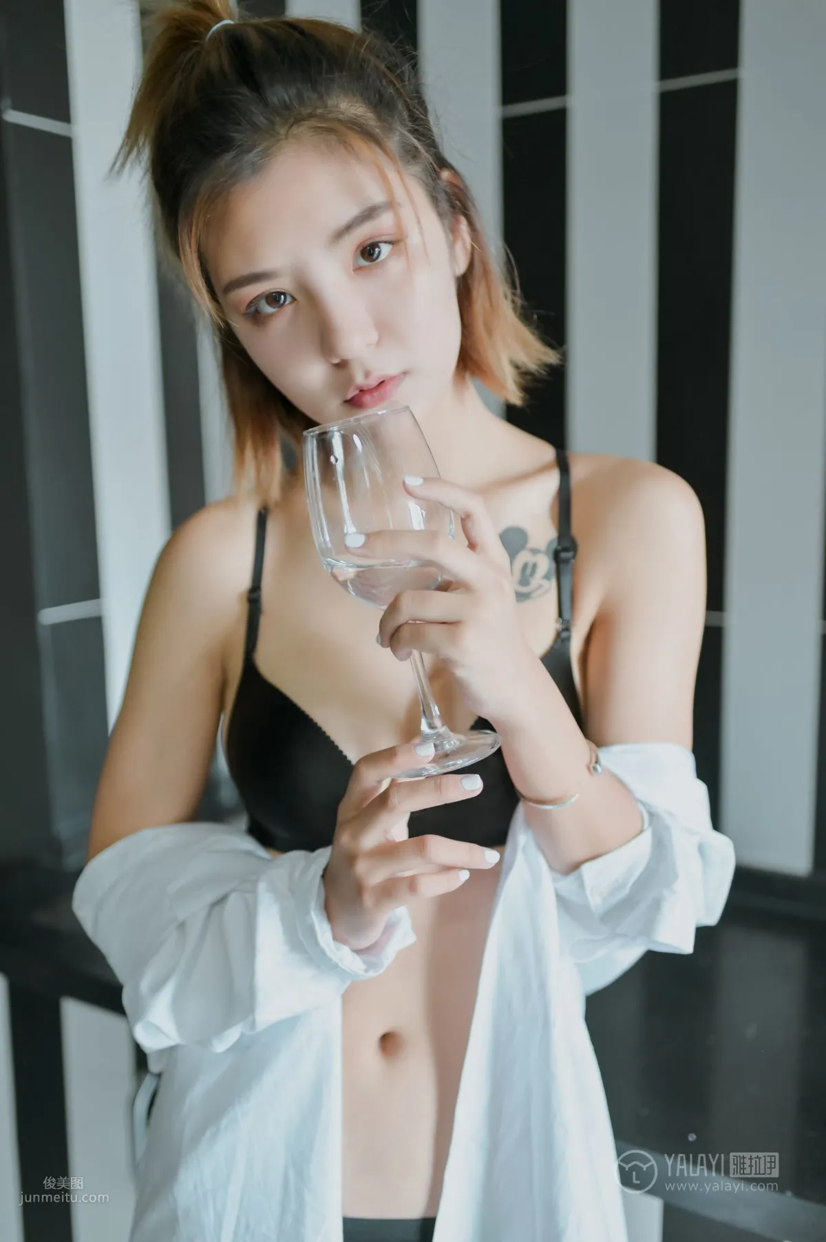 [YALAYI雅拉伊] 2019.07.27 No.351 黑夜女神 米奇 5