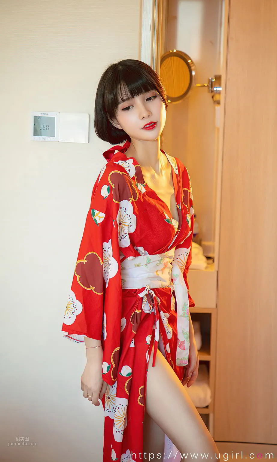 貓貓多情的貓咪 婀娜多姿的日式少女 11