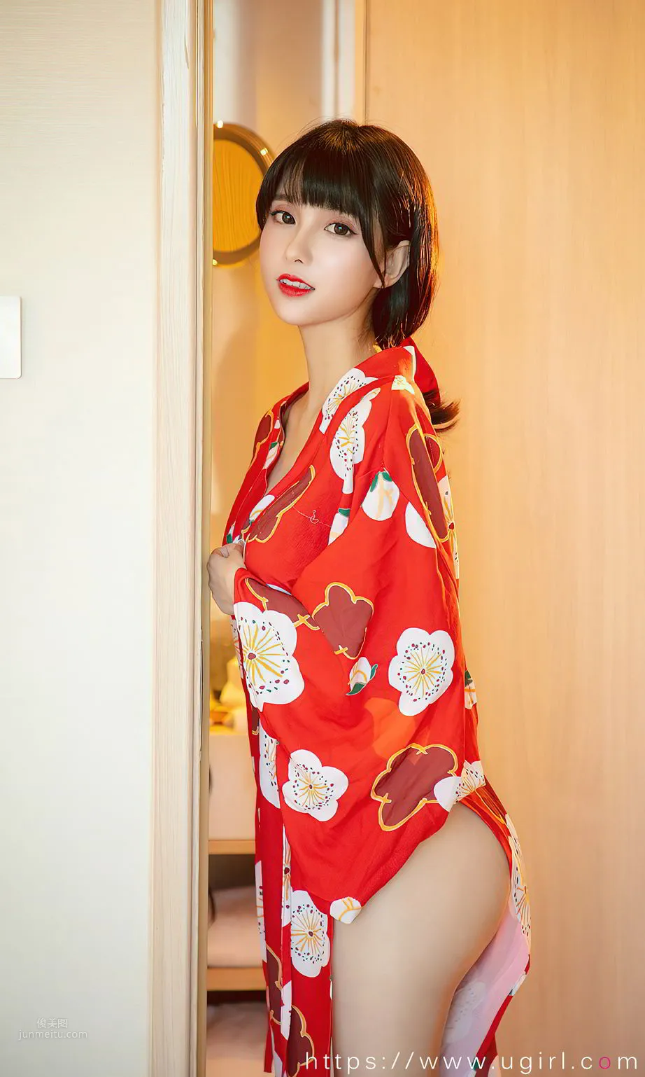 貓貓多情的貓咪 婀娜多姿的日式少女 6