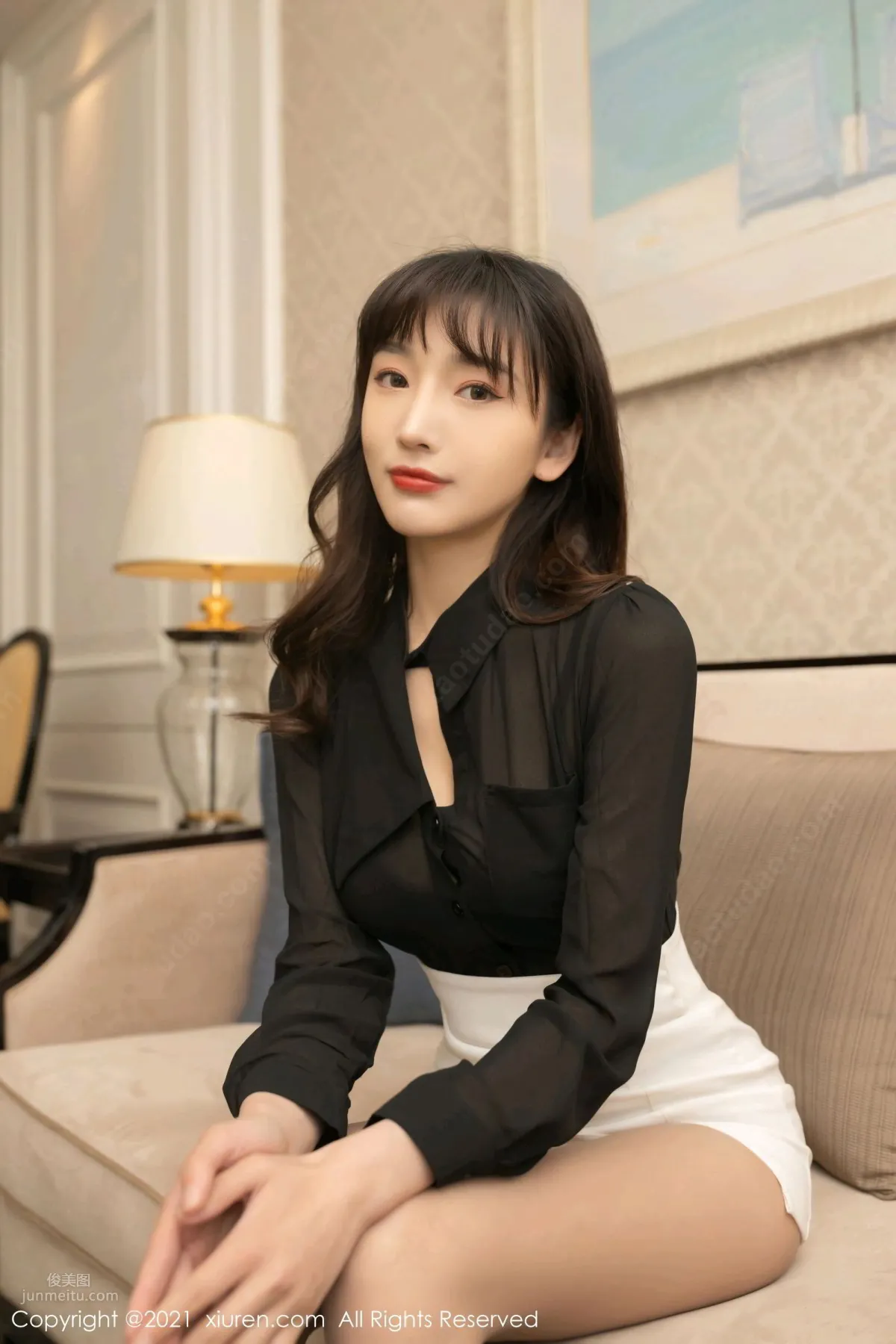[XiuRen] 2021.04.08 No.3283 陸萱萱 7