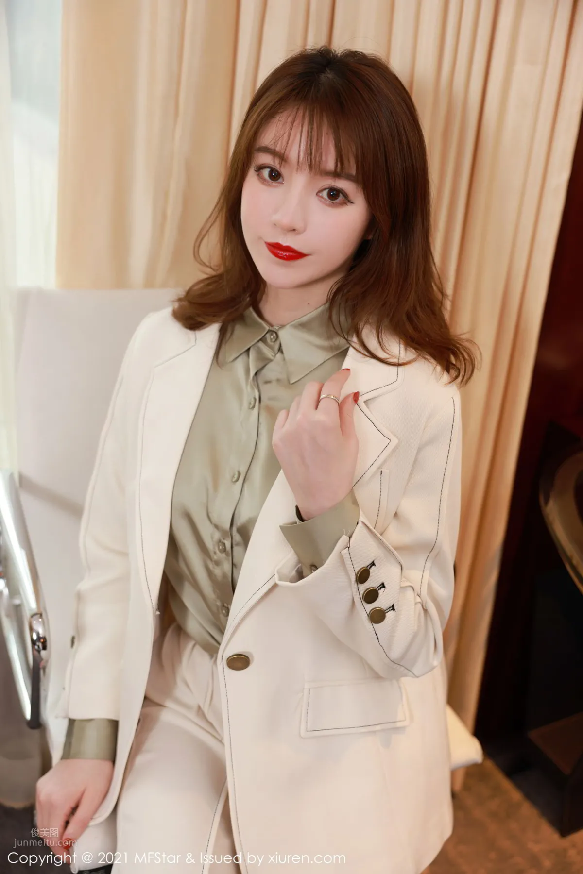 [MFStar] 2021.04.23 VOL.485 yoo优优_4