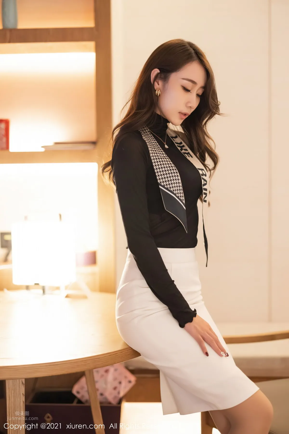 [XiuRen] 2021.04.21 VOL.3324 Meng Bai Jiang 4
