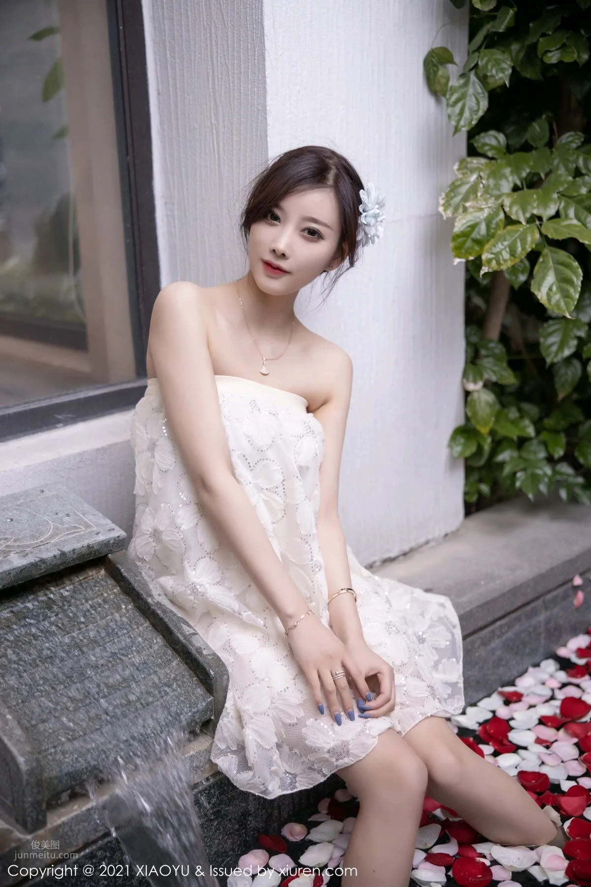 [XIAOYU] 2021.05.14 VOL.528 杨晨晨Yome 花瓣浴_6