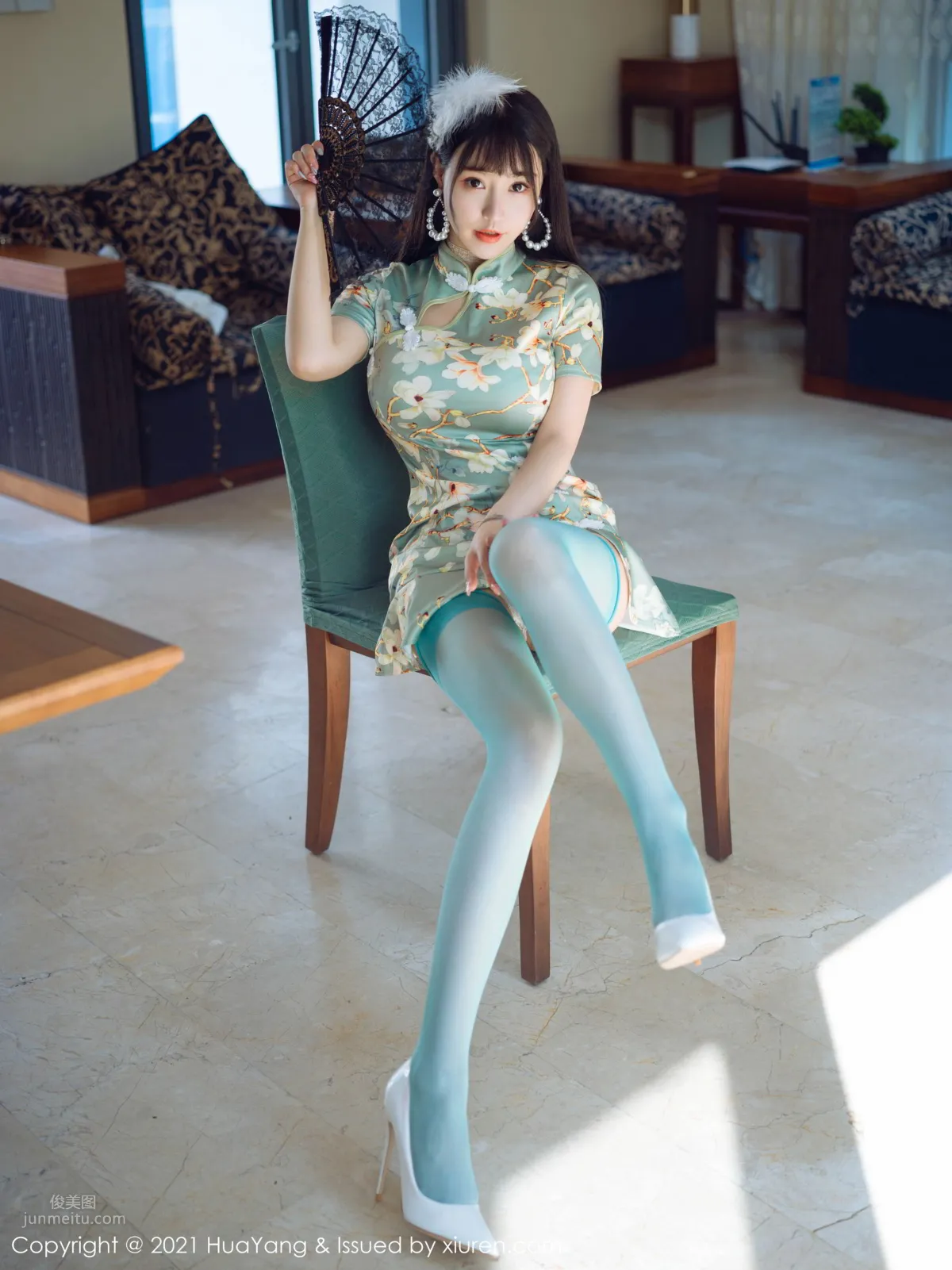 [HuaYang] 2021.04.15 VOL.390 朱可儿Flower_0