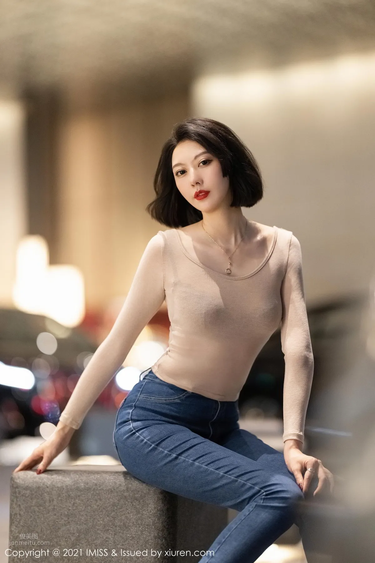氣質美女藝軒 直爽動人牛仔庫 9