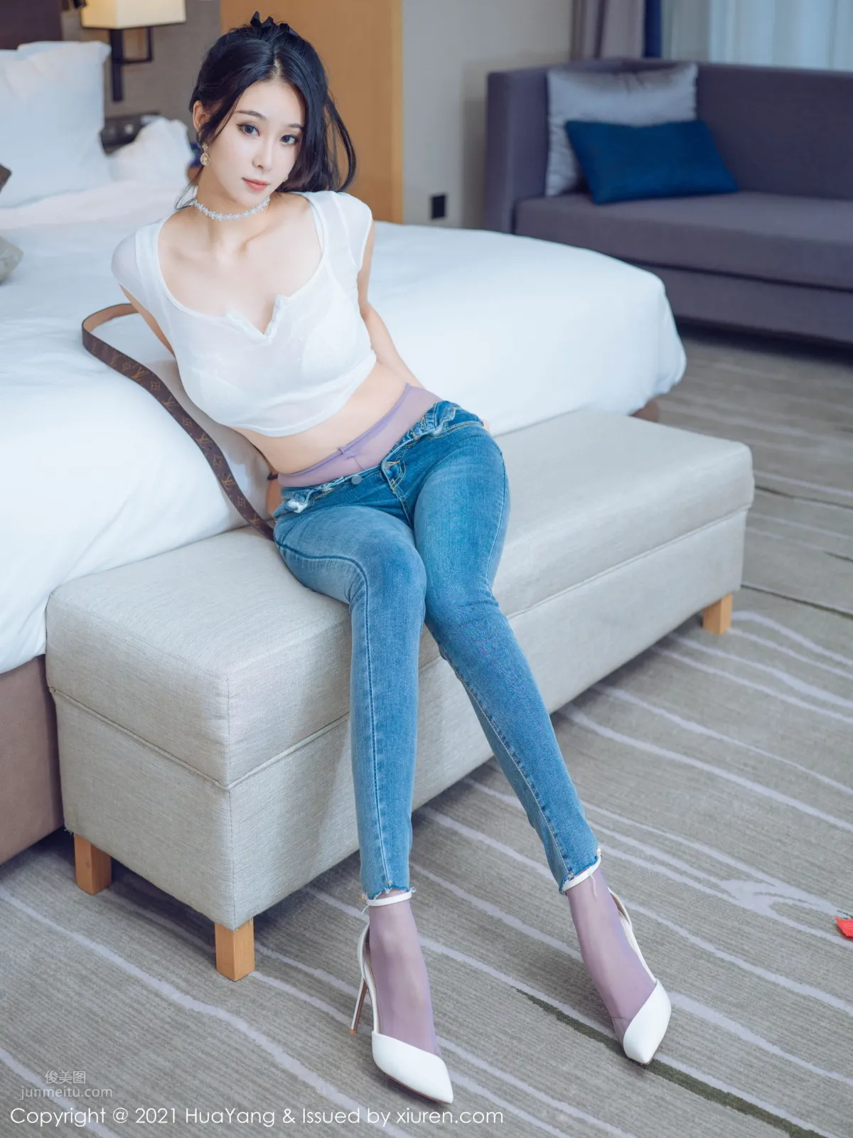 [HuaYang] 2021.05.20 VOL.405 蓝夏Akasha_2