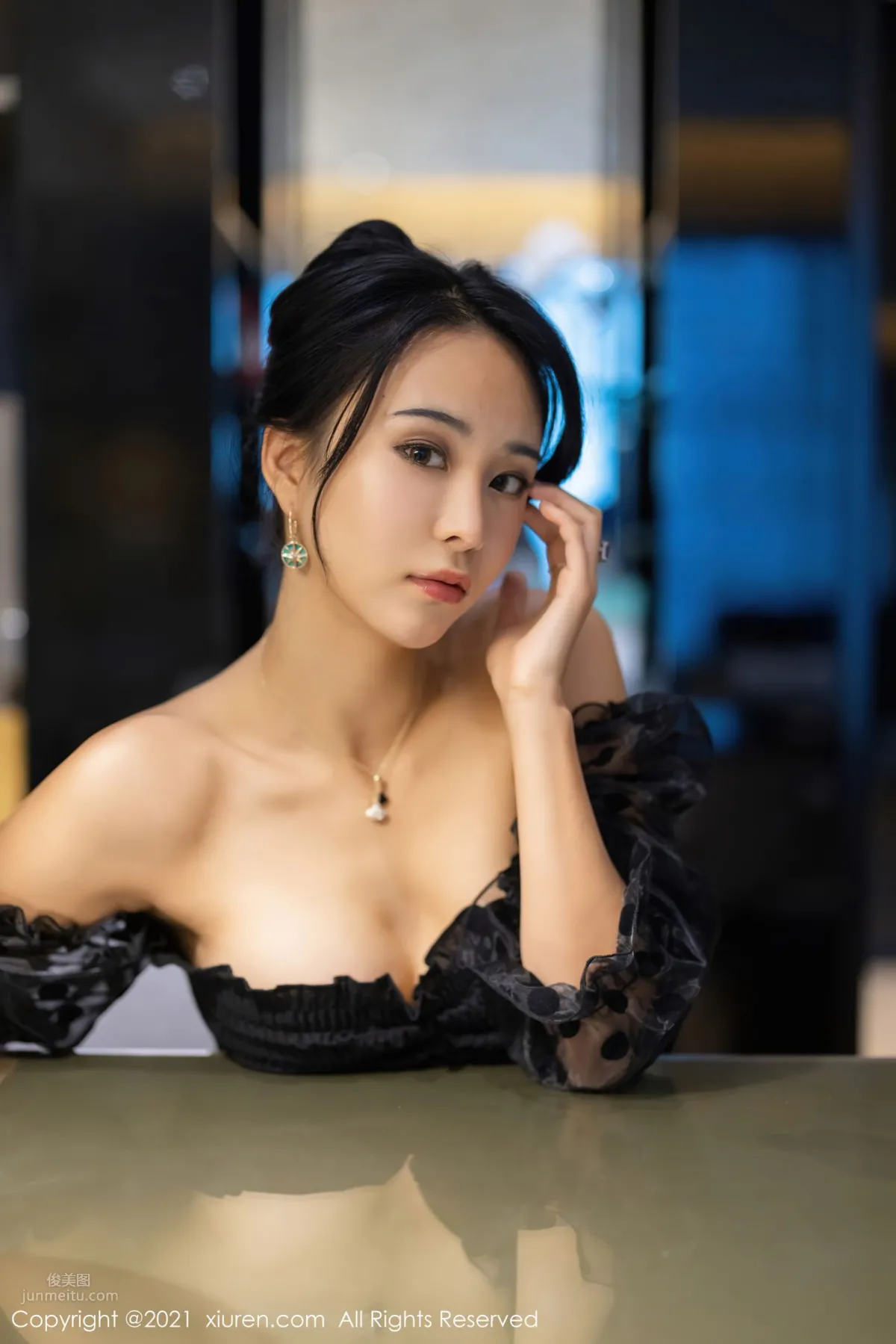 [XiuRen] 2021.05.31 VOL.3482 藍夏Akasha 16
