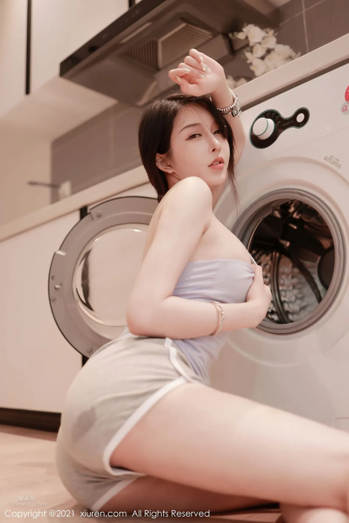 宅男女神玉兔miki 居家服飾女友視覺 19