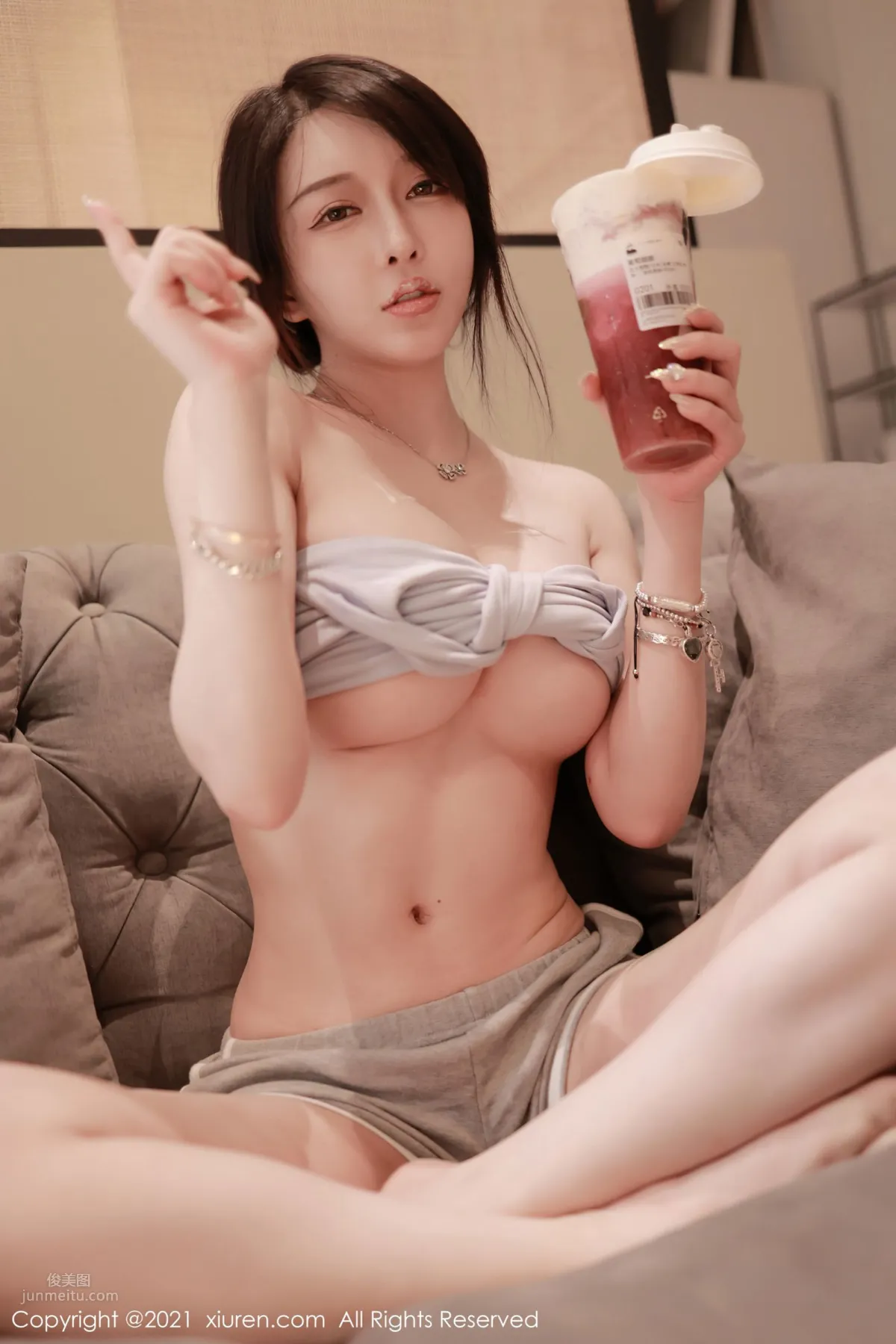 宅男女神玉兔miki 居家服飾女友視覺 43