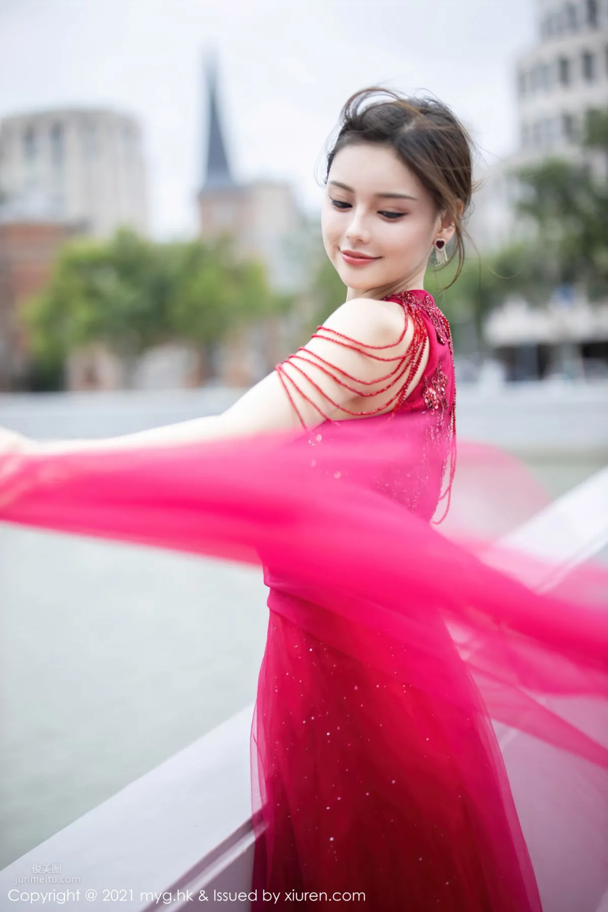 紅裙女神小夕juju 讓人心神俱醉 10