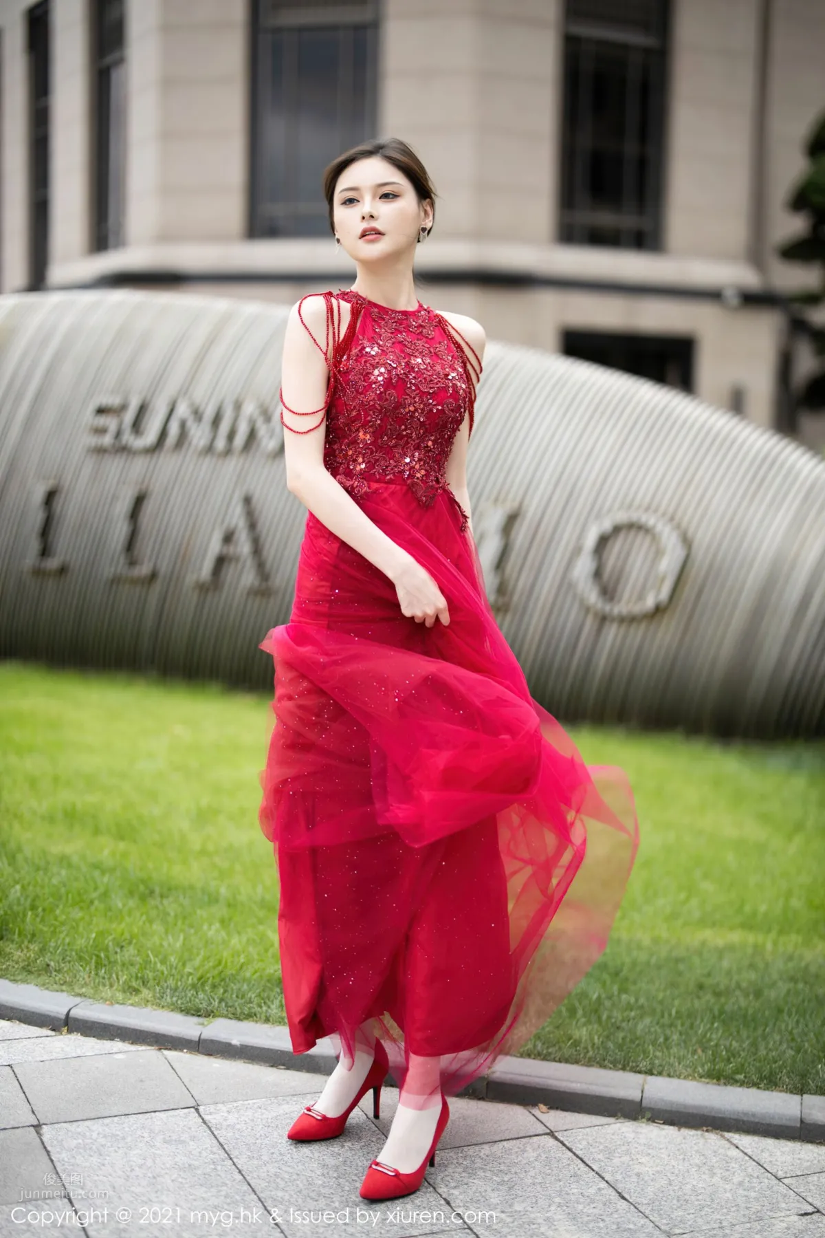 紅裙女神小夕juju 讓人心神俱醉 12