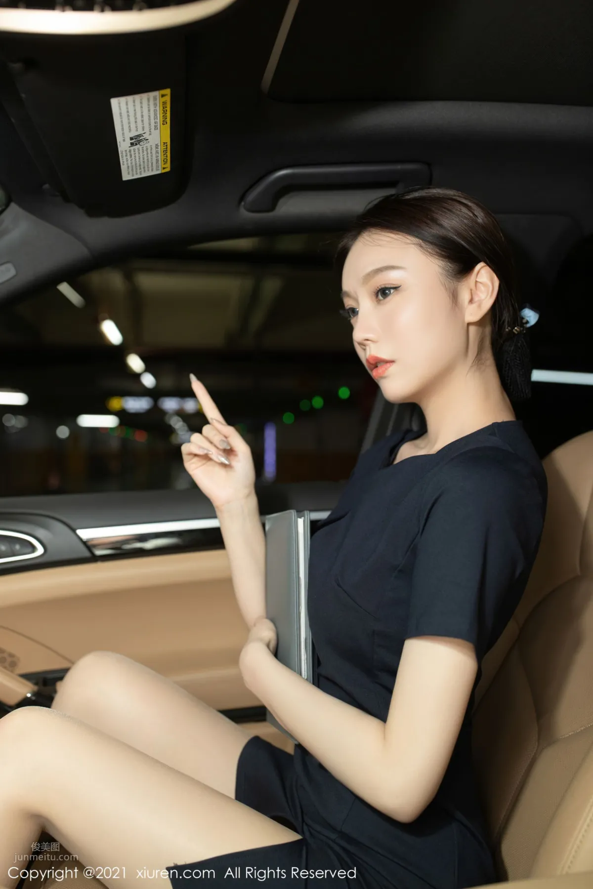 氣質女神安然Maleah 簽合同主題系列 51