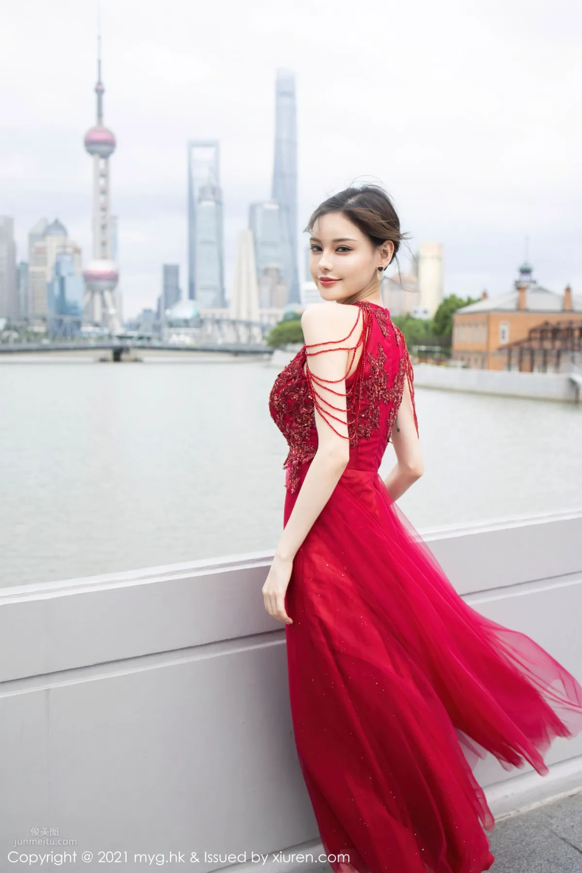 紅裙女神小夕juju 讓人心神俱醉 4