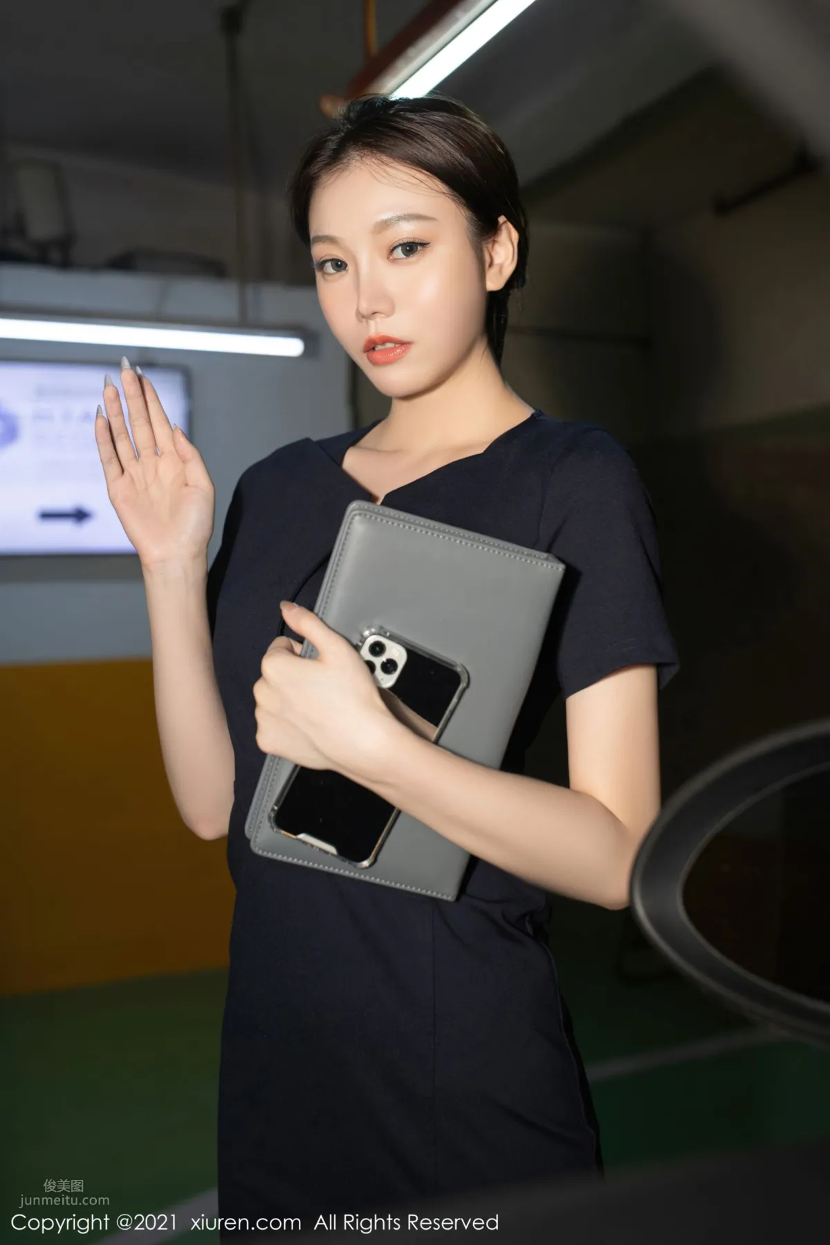 氣質女神安然Maleah 簽合同主題系列 53