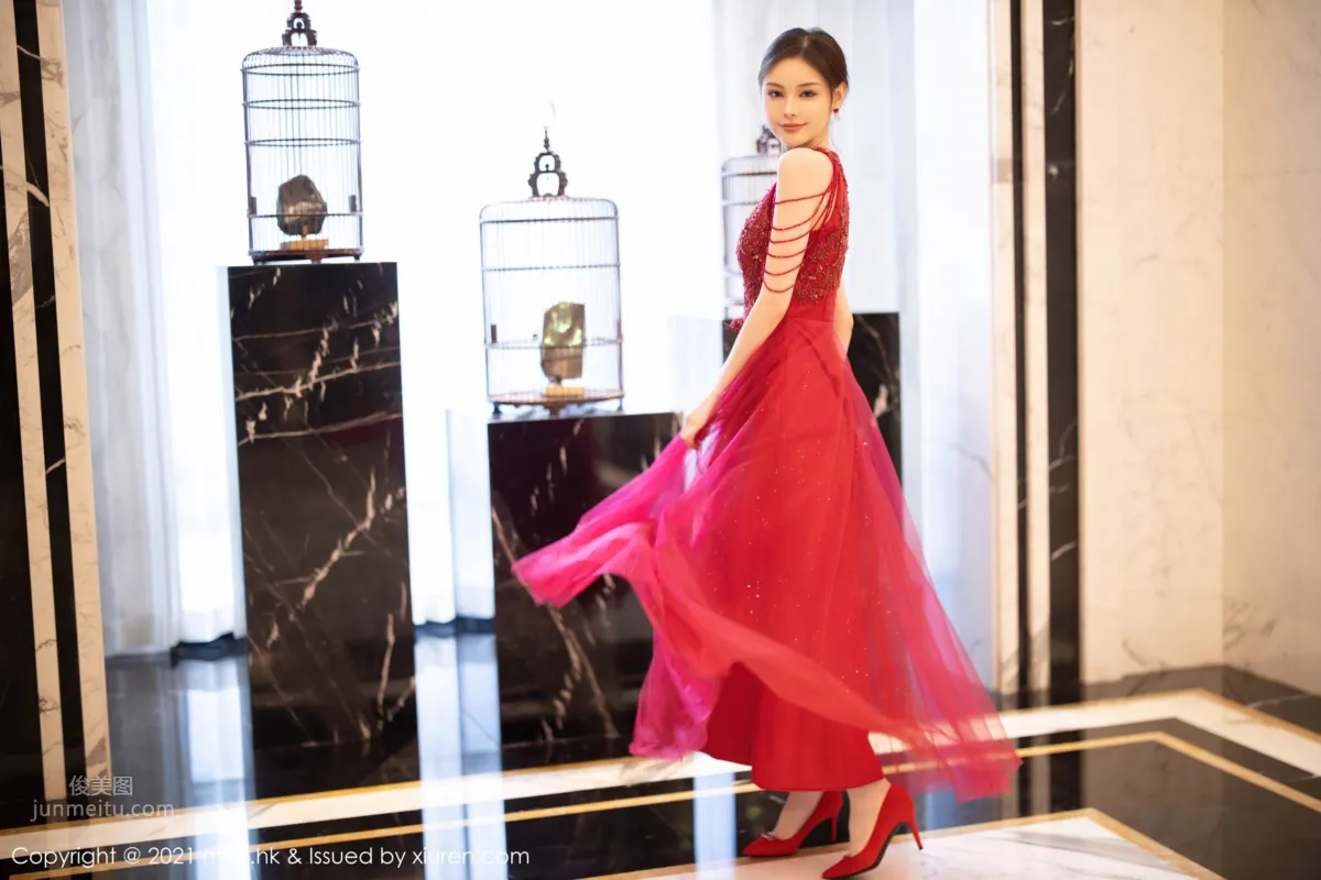 紅裙女神小夕juju 讓人心神俱醉 14