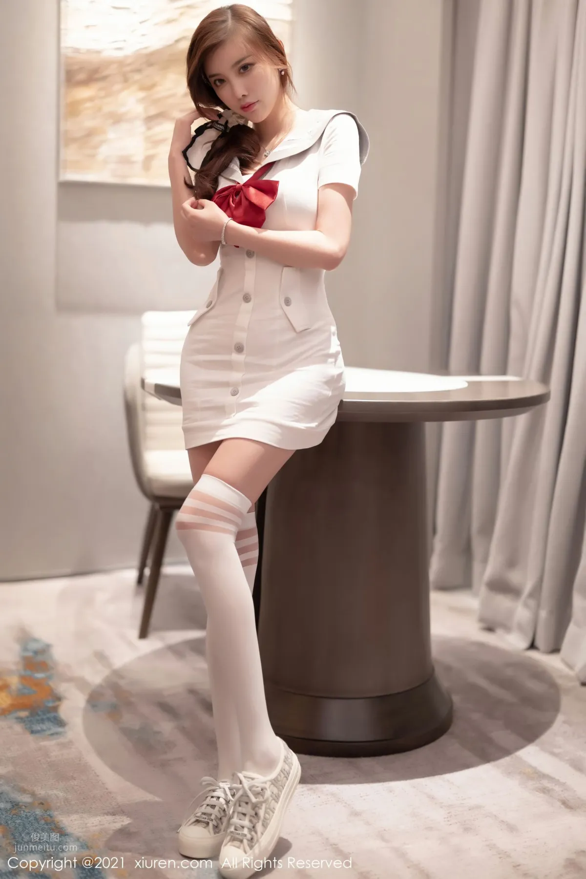 你的女神楊晨晨Yome 水手制服清純可人