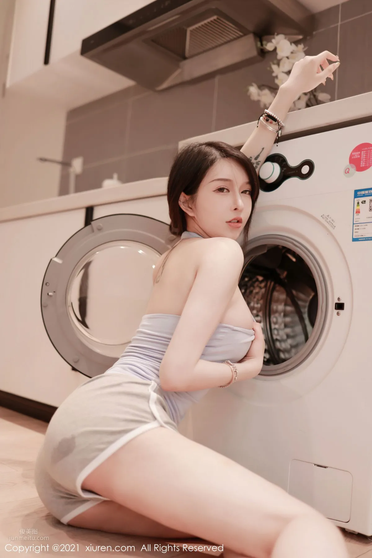 宅男女神玉兔miki 居家服飾女友視覺 18