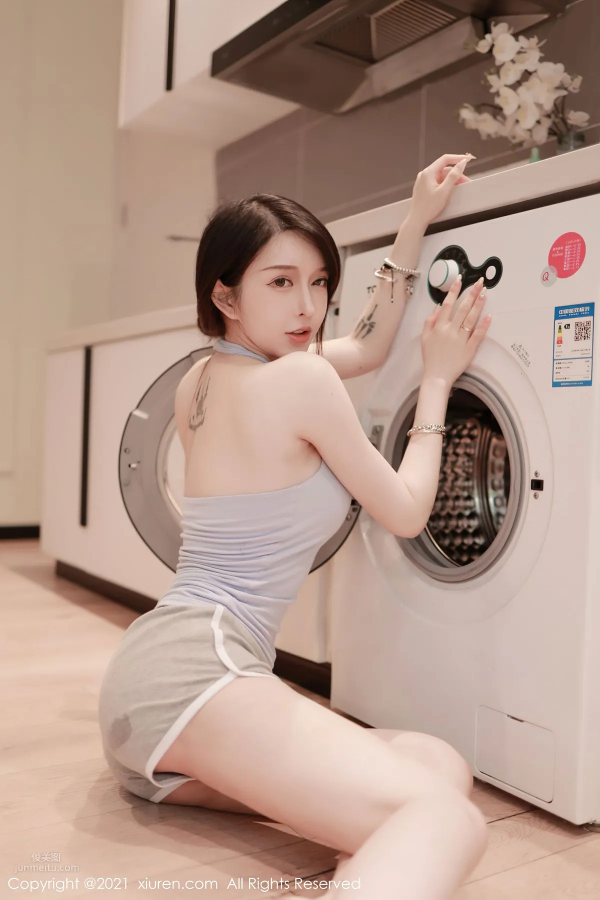 宅男女神玉兔miki 居家服飾女友視覺 16