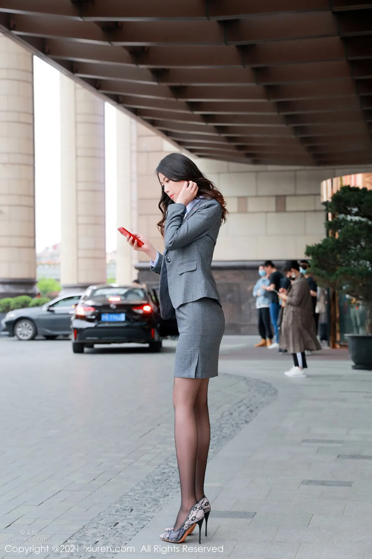 超高美女李雅柔 拿外賣劇情主題 4
