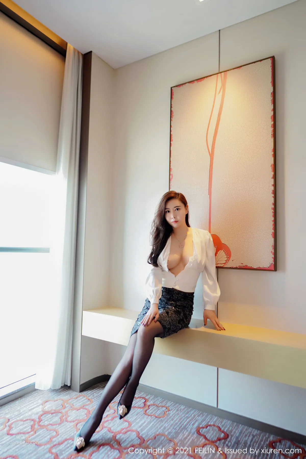 輕熟美女王婉悠 經典都市OL服飾 15