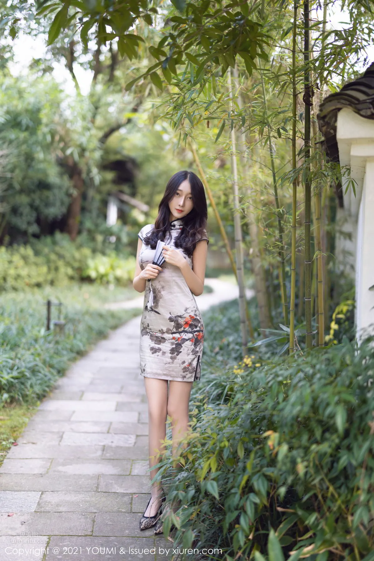 麗質美人玥兒玥 古典浪漫的的旗袍 2