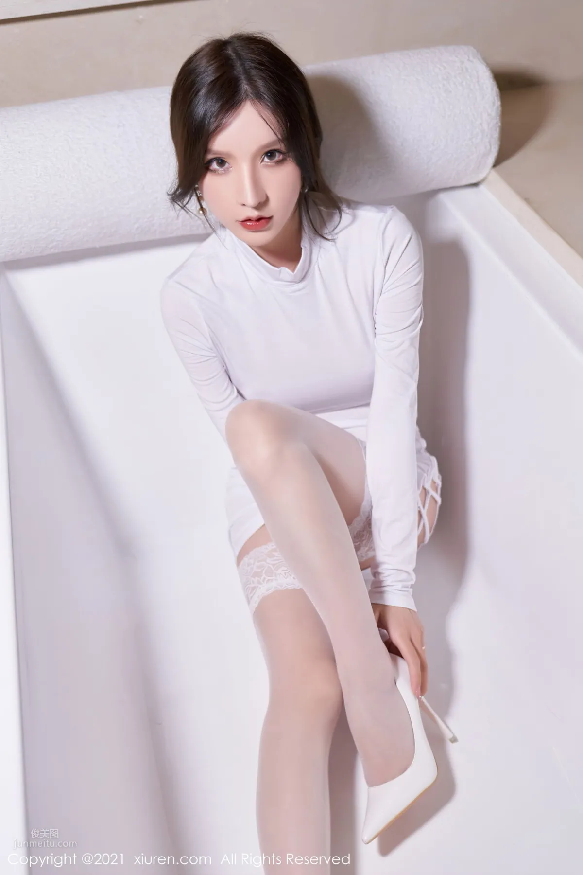 家居女神周于希 浴室中淋漓綻放 34