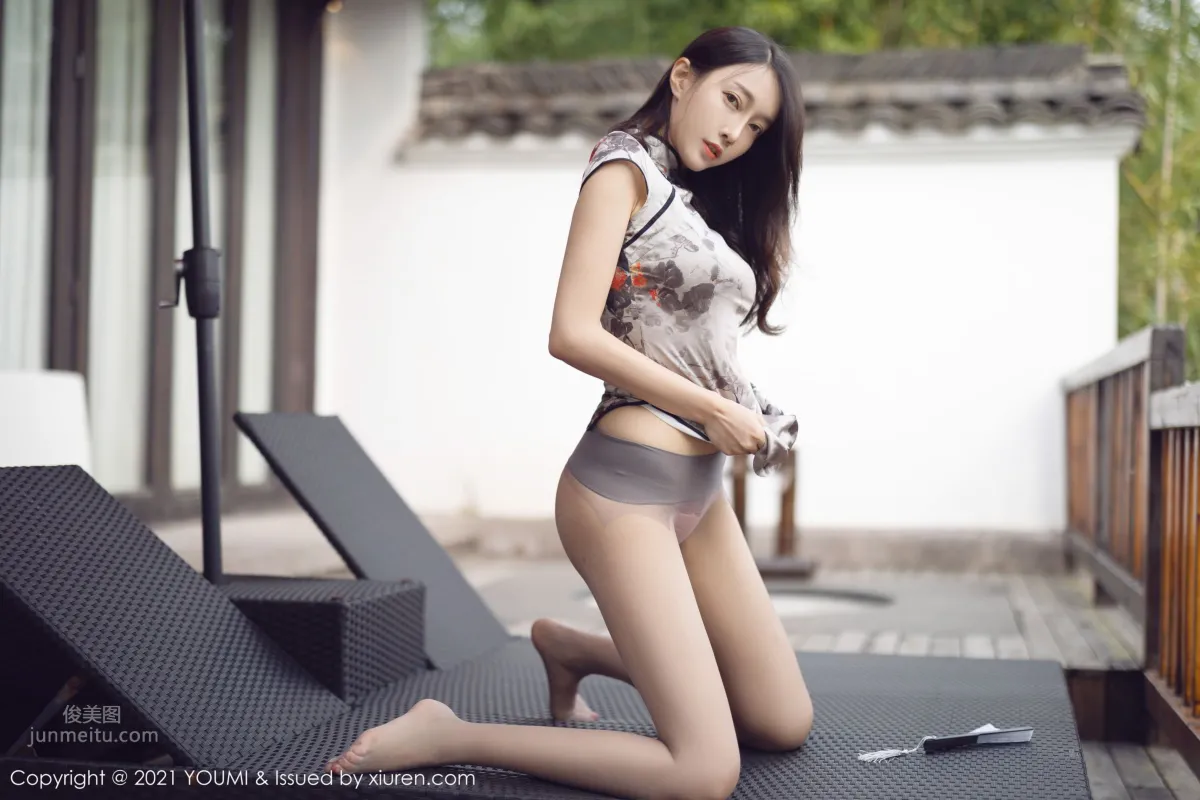麗質美人玥兒玥 古典浪漫的的旗袍 42