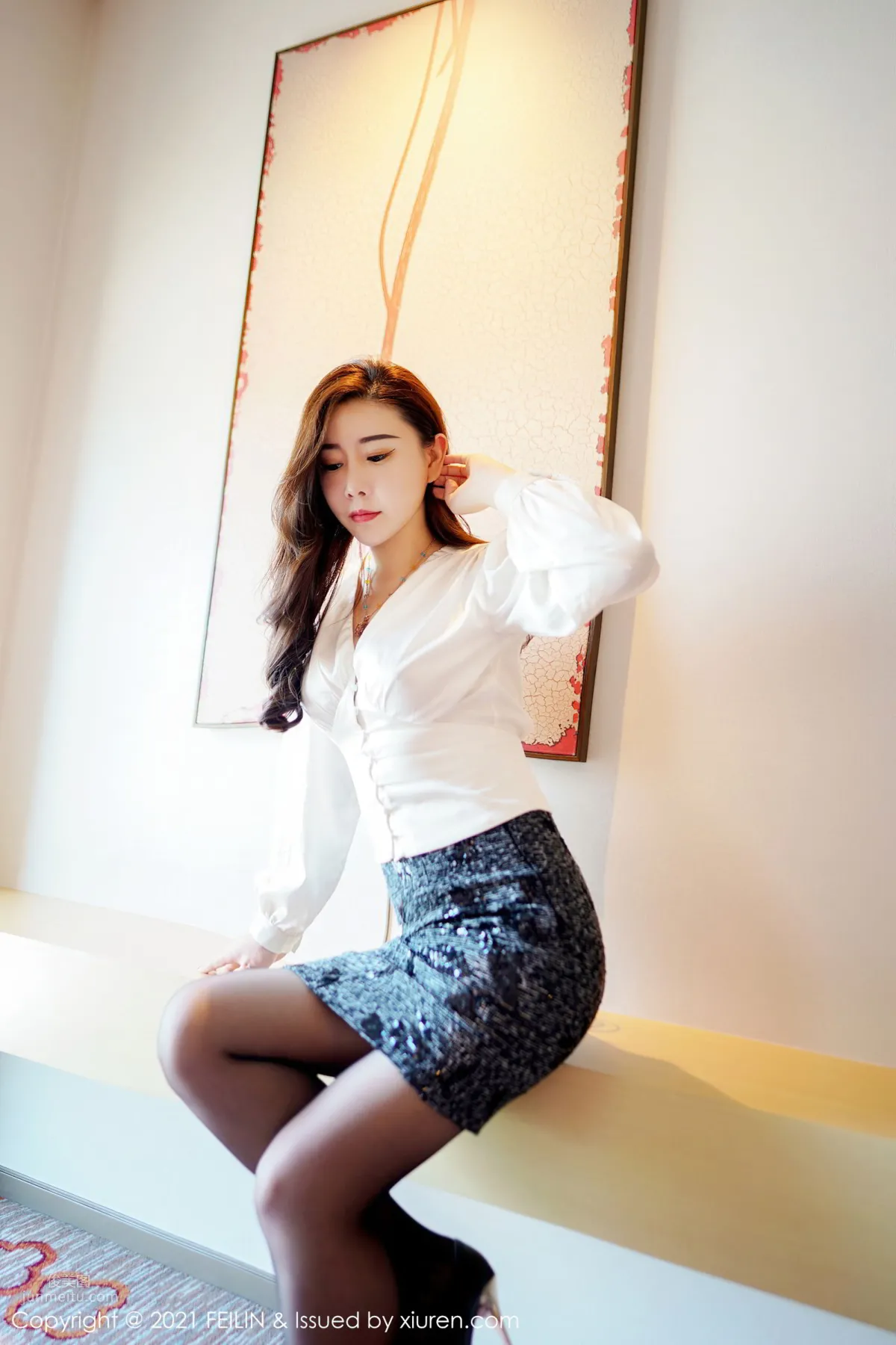 輕熟美女王婉悠 經典都市OL服飾 7