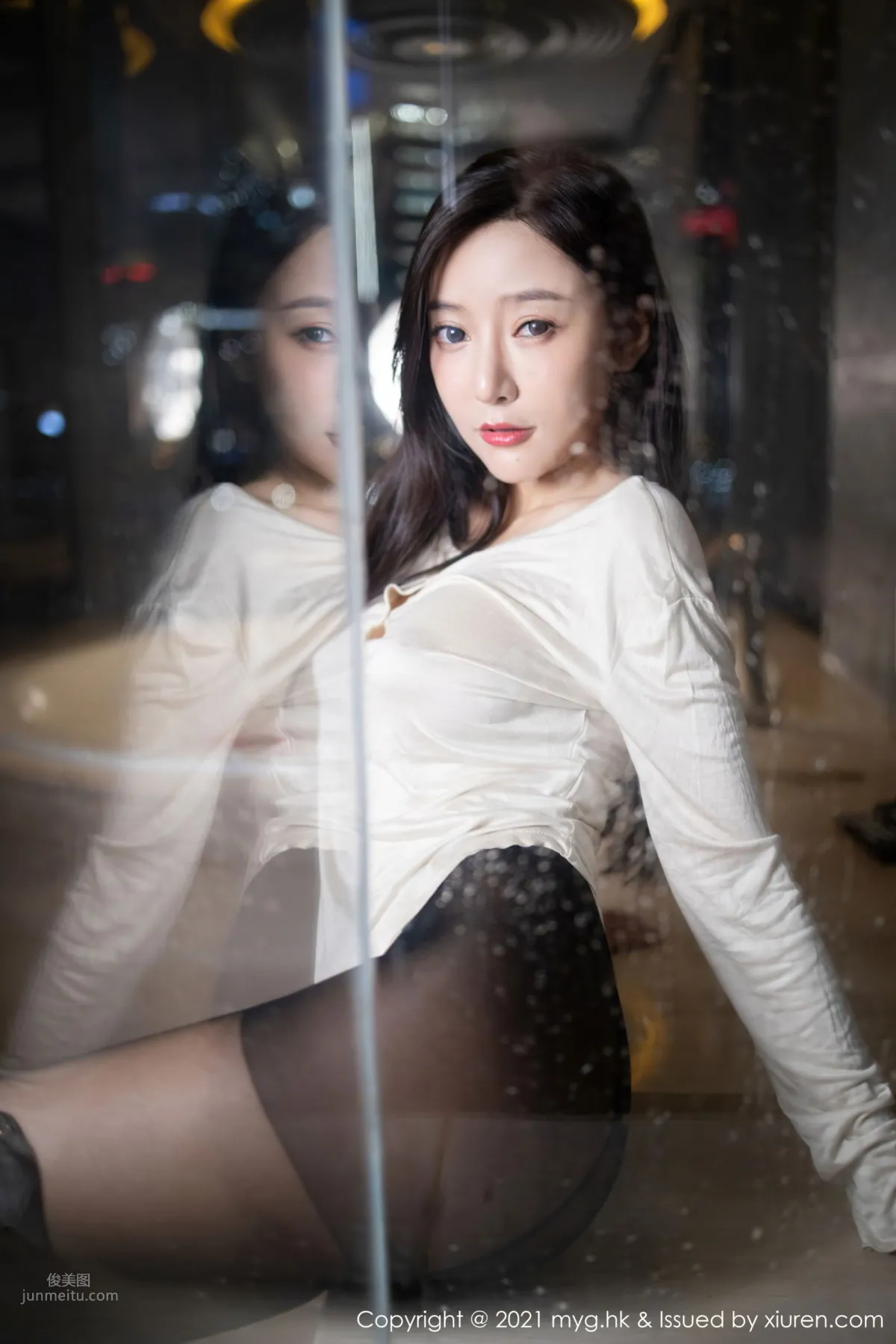 濕身女神王馨瑤 浴室花瓣浴系列 31