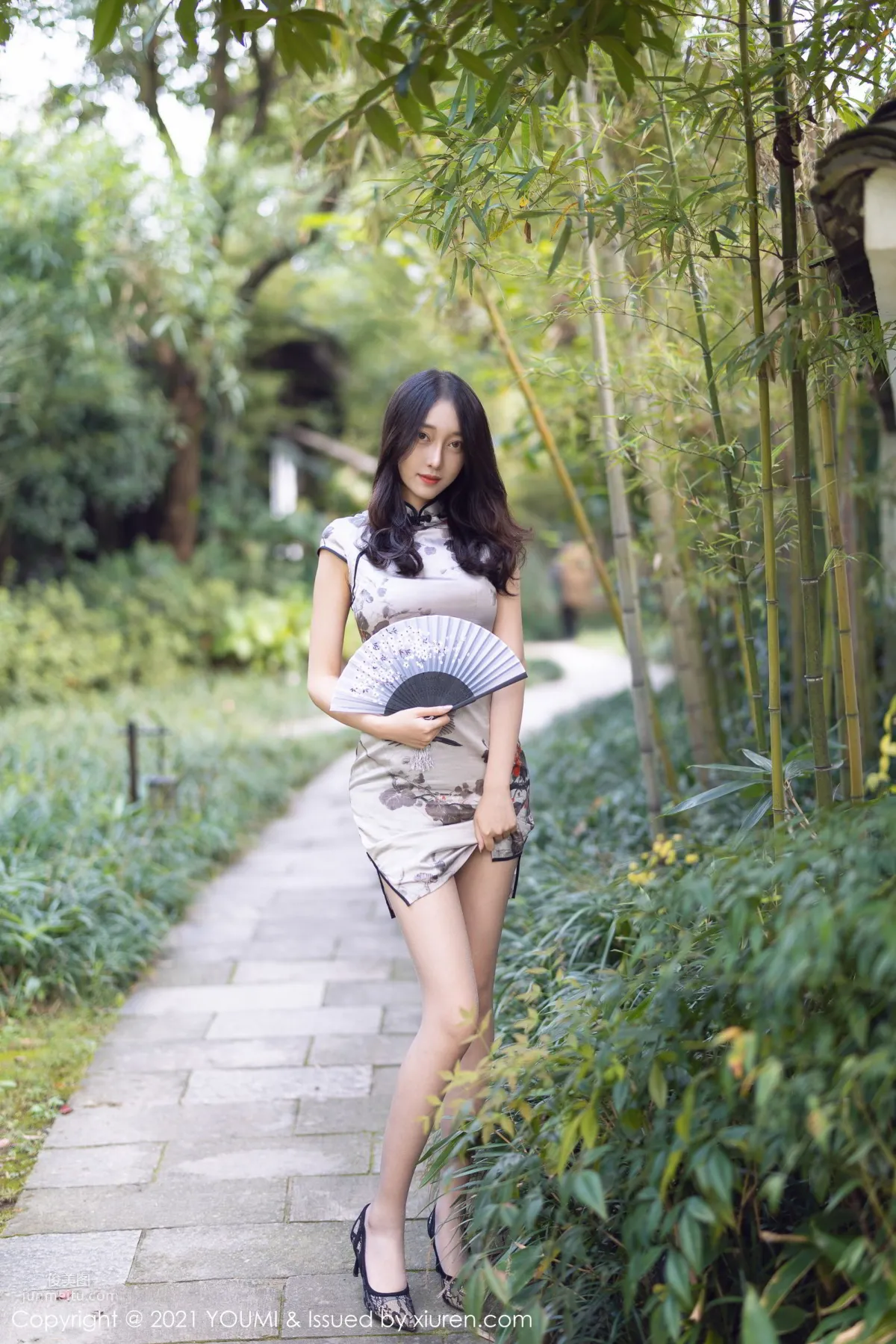 麗質美人玥兒玥 古典浪漫的的旗袍