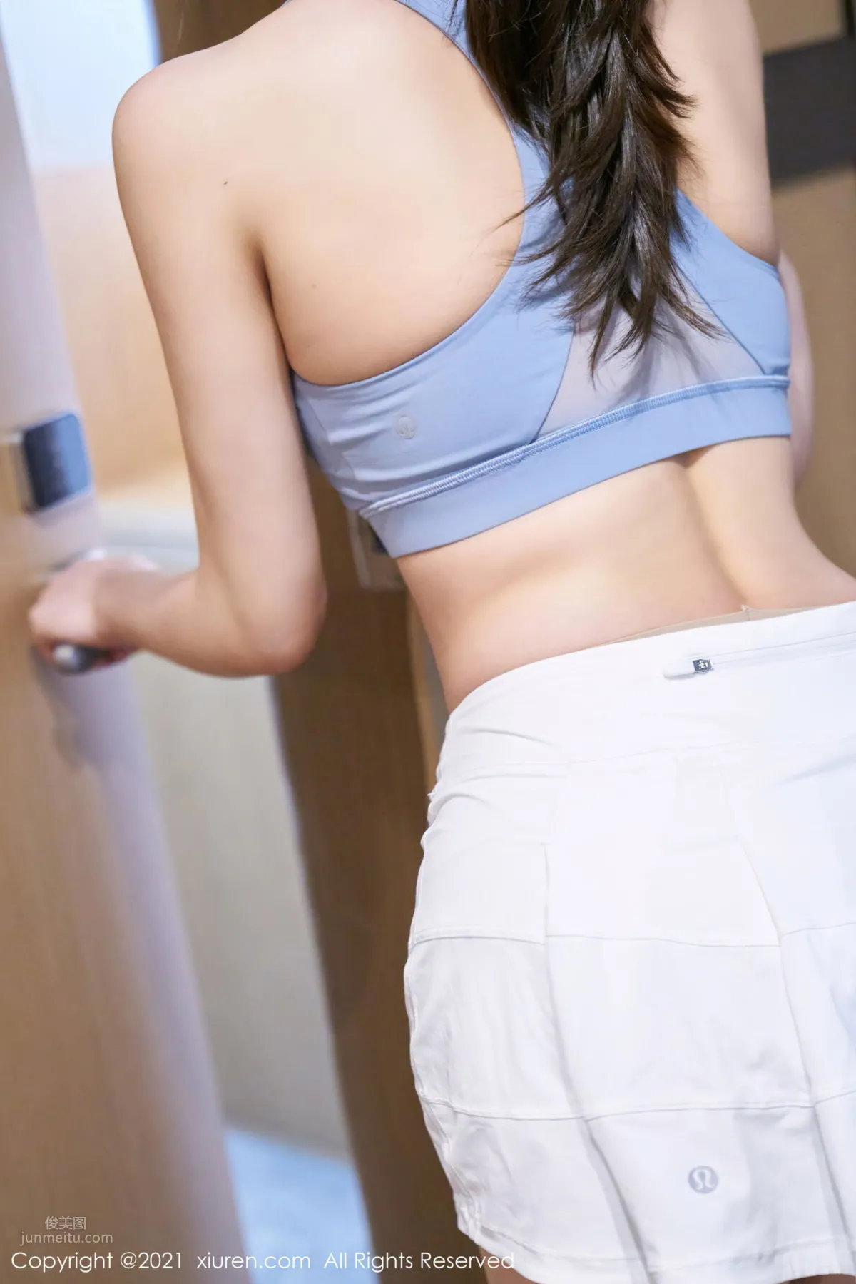 運動女友韓靜安 浴室場景曼妙淋漓 9