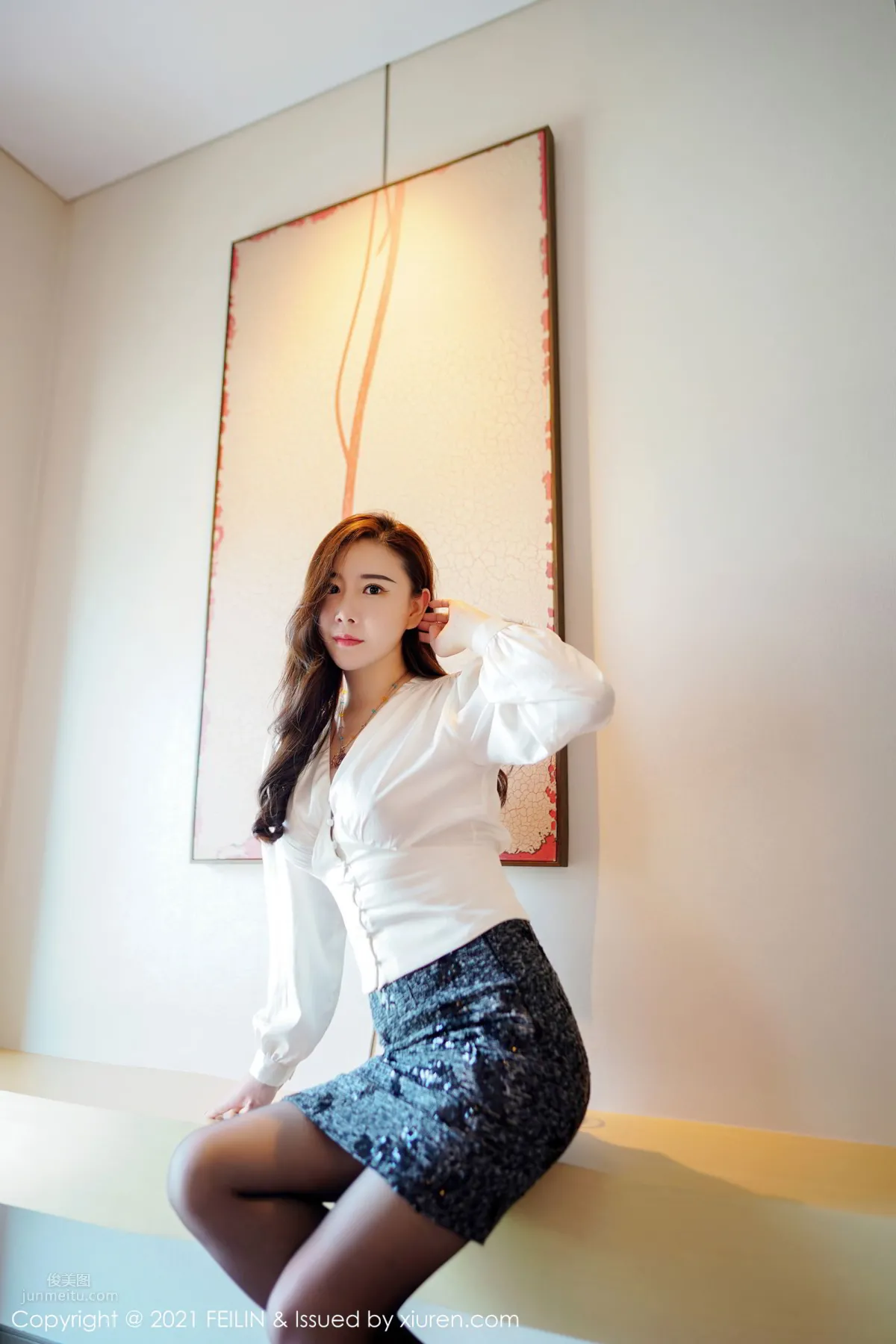 輕熟美女王婉悠 經典都市OL服飾 9