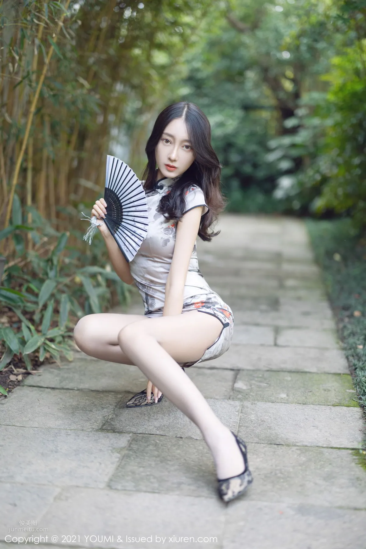 麗質美人玥兒玥 古典浪漫的的旗袍 9