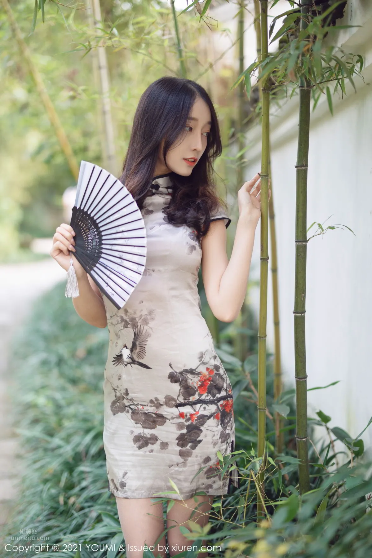 麗質美人玥兒玥 古典浪漫的的旗袍 5