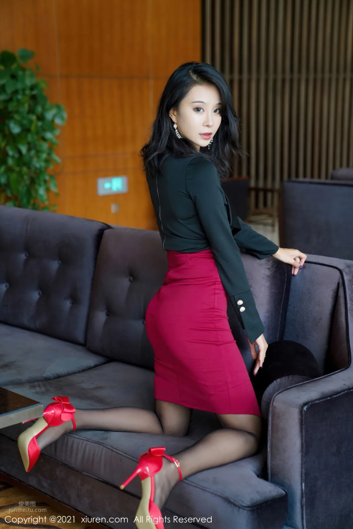 小姐姐藍夏Akasha 魅惑多姿經典職場OL 5