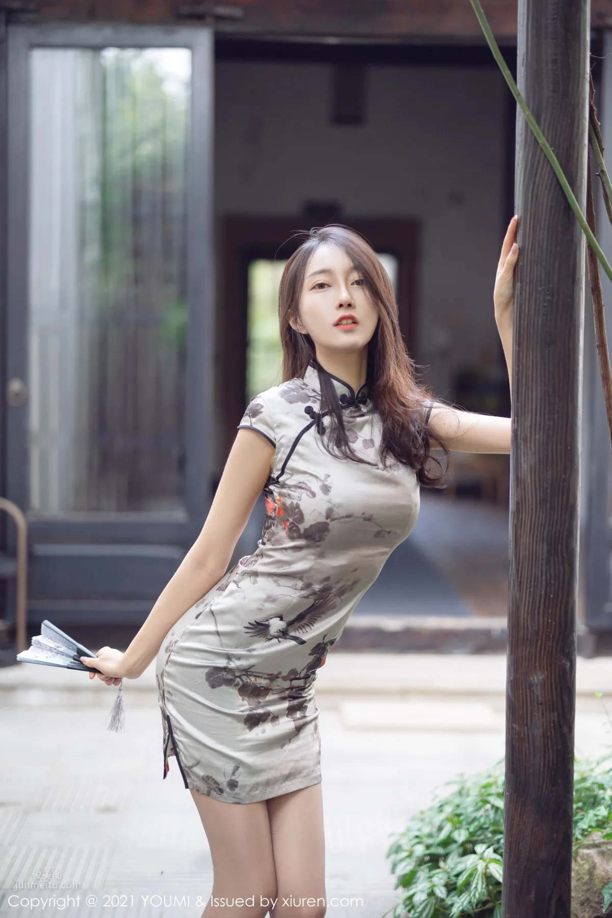 麗質美人玥兒玥 古典浪漫的的旗袍 18