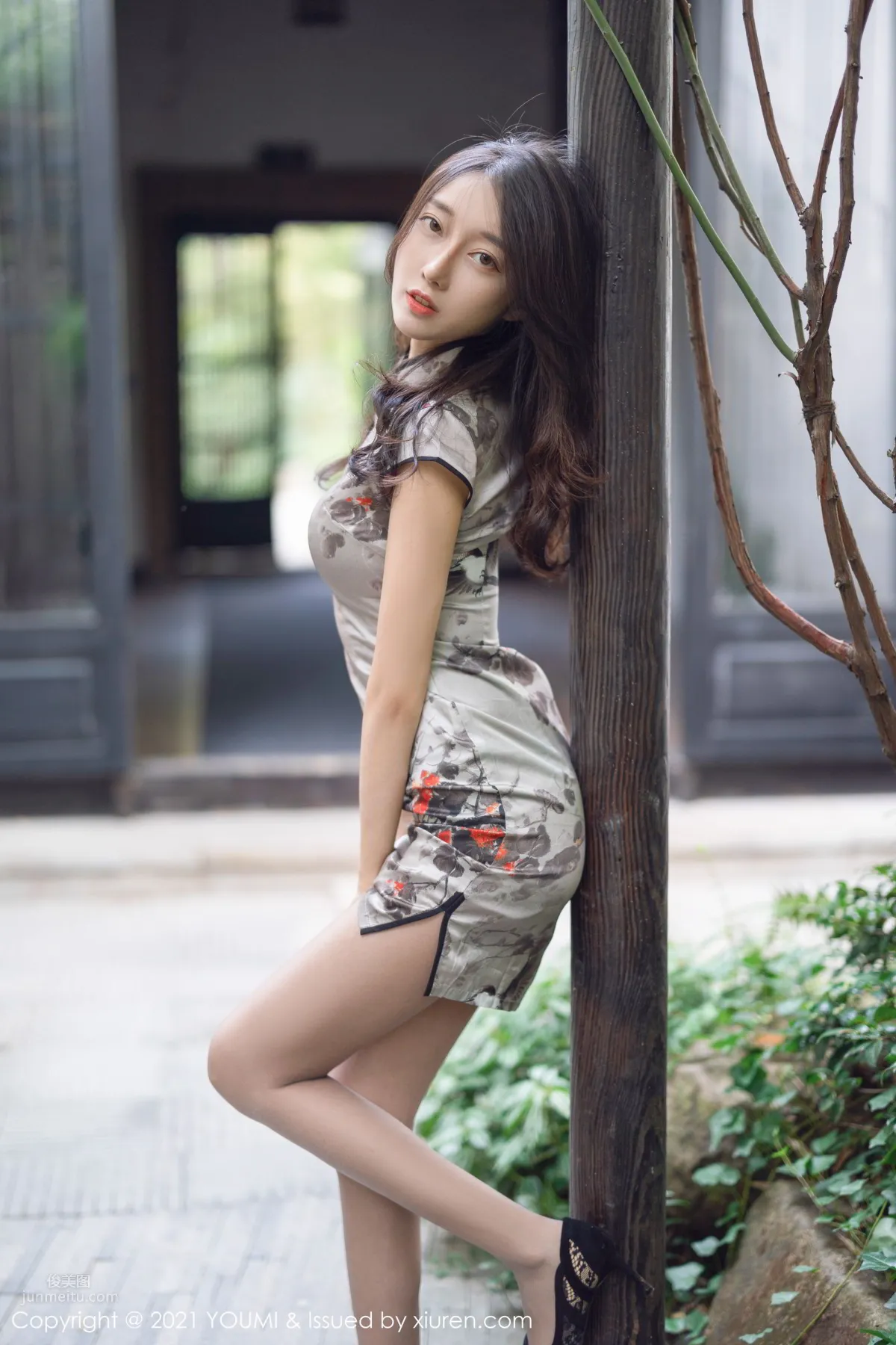 麗質美人玥兒玥 古典浪漫的的旗袍 21